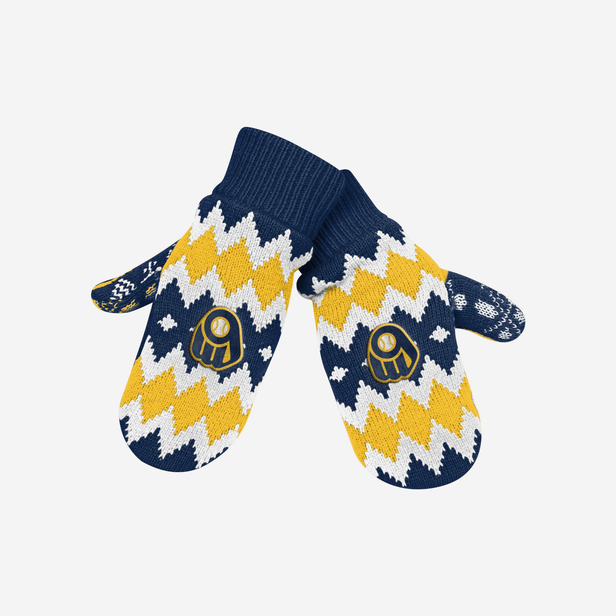 Stylish Milwaukee Brewers Mittens for Fans