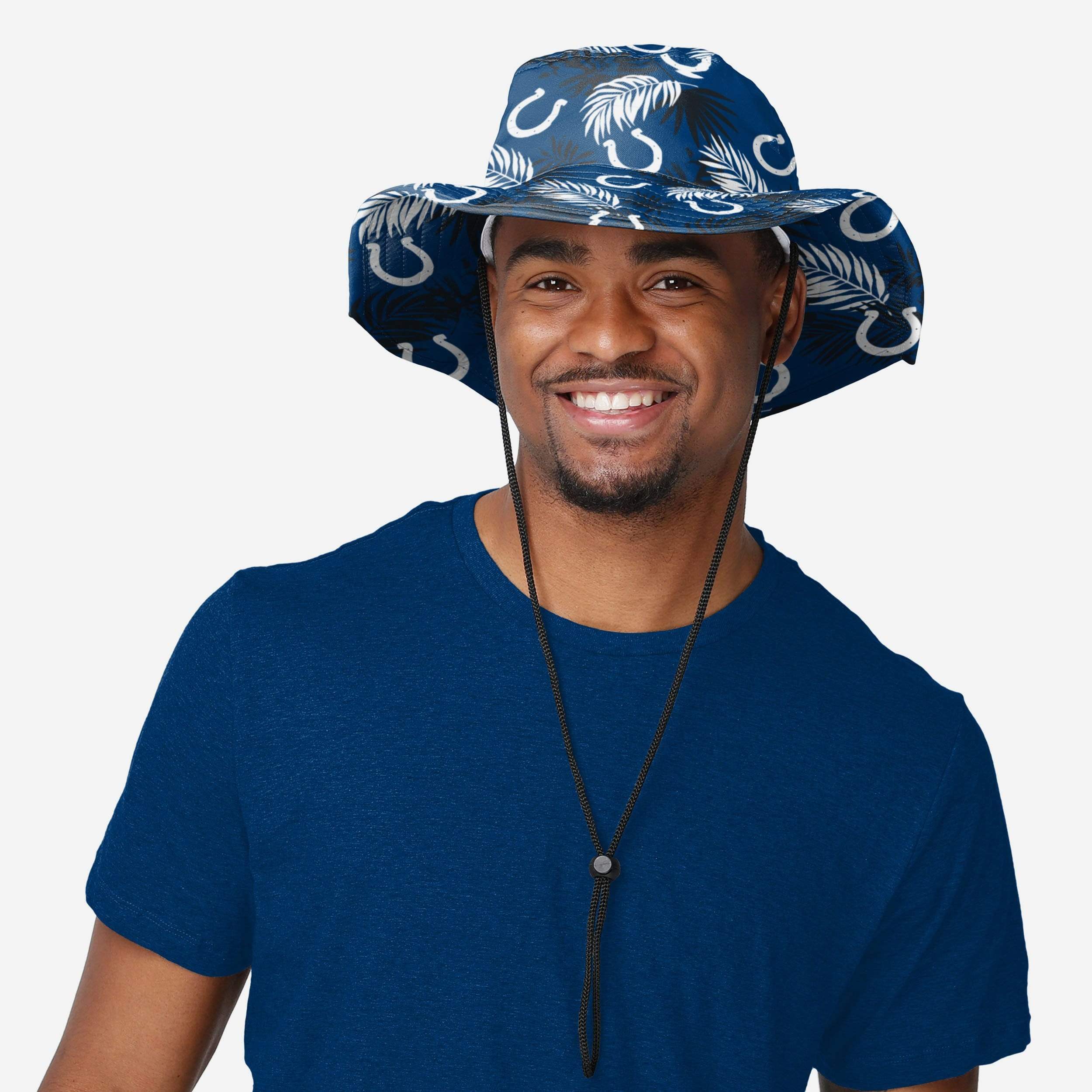 Indianapolis Colts Floral Boonie Hat - Stay Cool in Style