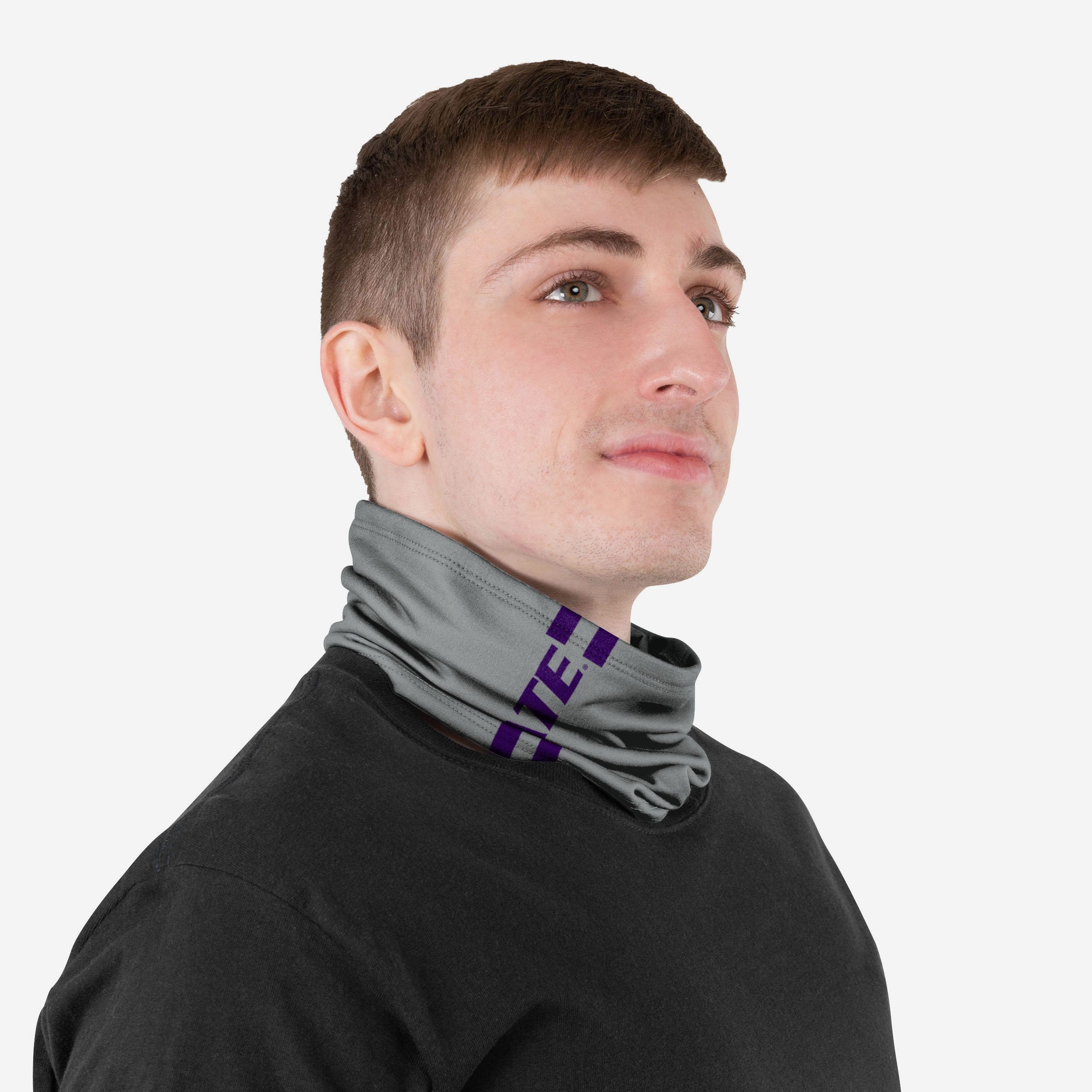 Kansas State Wildcats On-Field Sideline Logo EMAW Gaiter Scarf - Show Your Team Spirit!