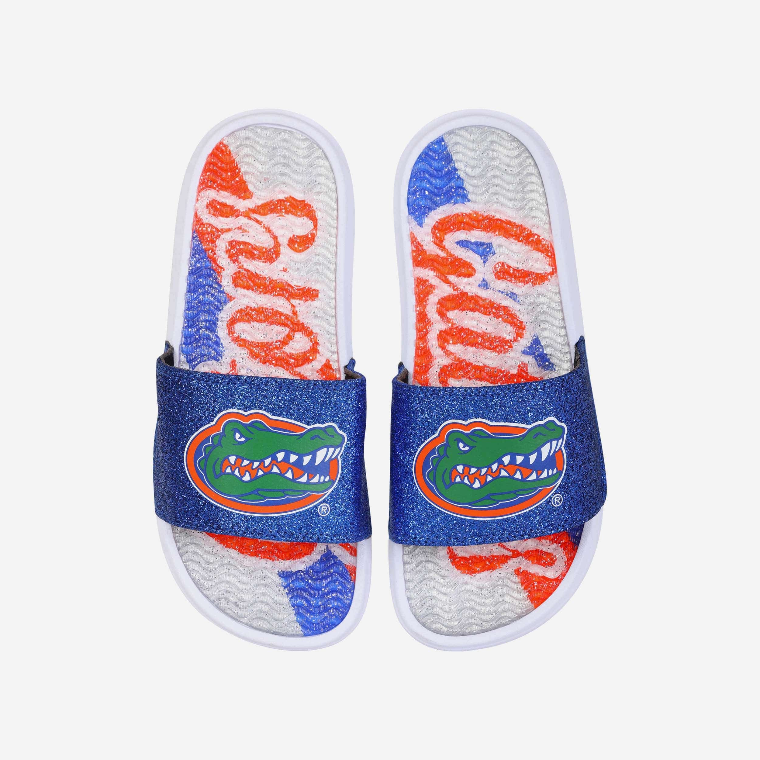 Florida Gators Women's Sparkling Gel Slides - Show Your Team Spirit!