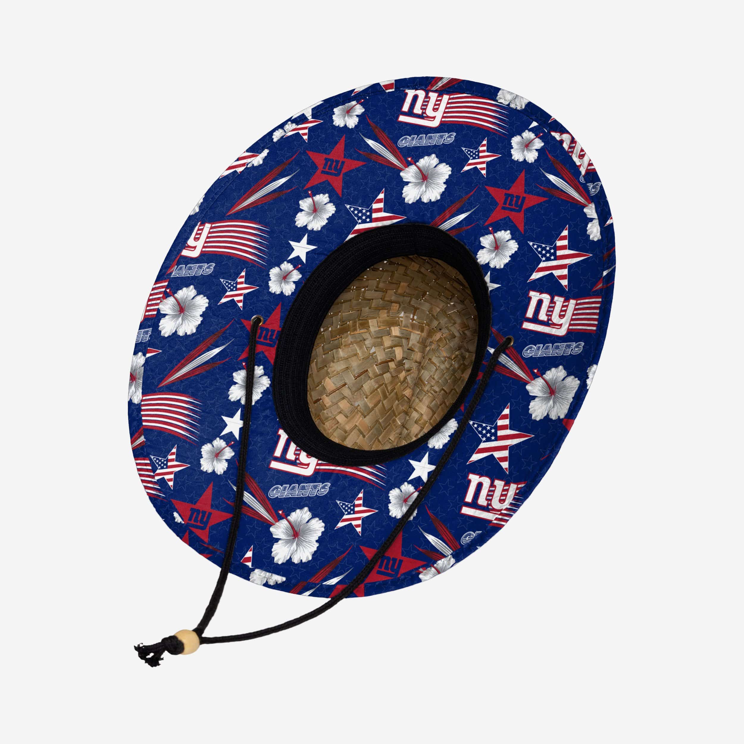 Sizzlin' New York Giants Americana Straw Hat
