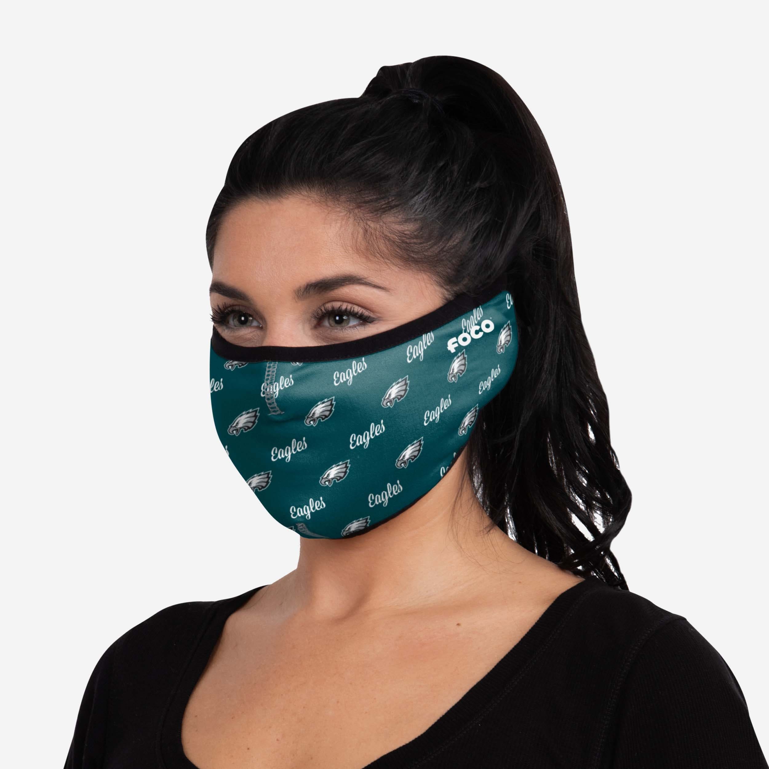 Philadelphia Eagles Repeat Script Earband Face Cover - Show Your Team Spirit!