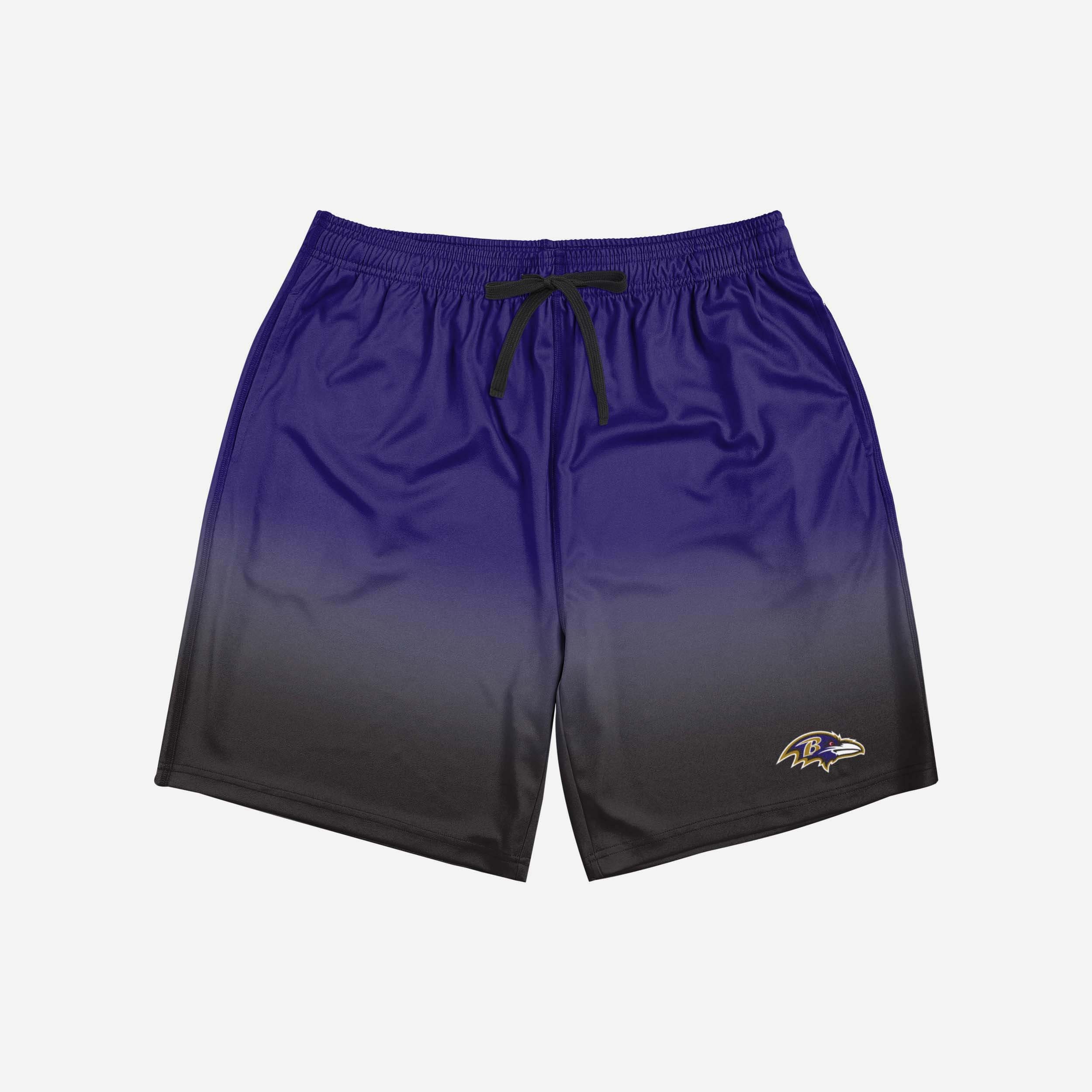Baltimore Ravens Game-Ready Gradient Training Shorts: Unleash Your Fan Spirit!