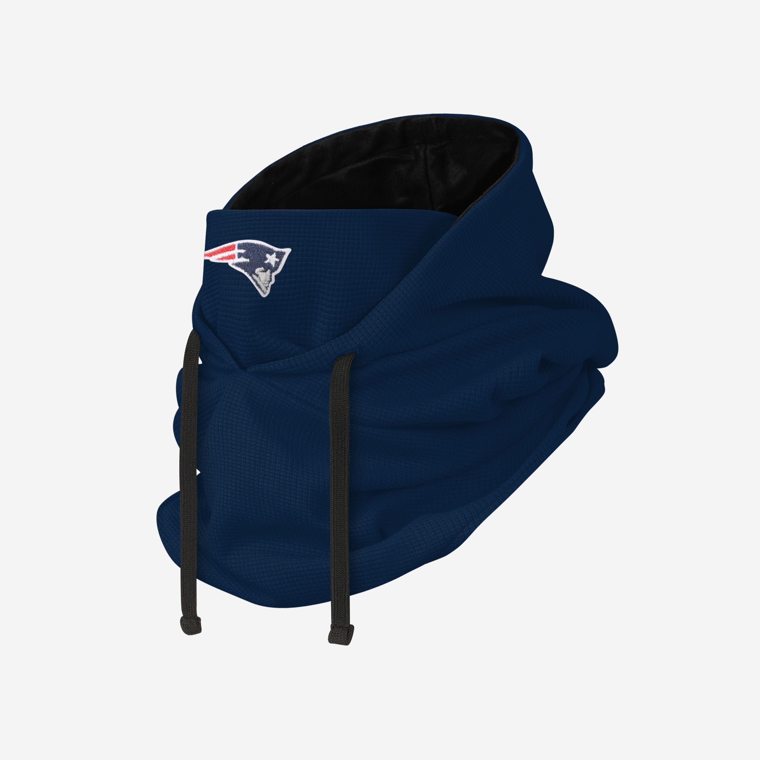 New England Patriots Waffle Drawstring Hooded Gaiter - The Ultimate Winter Essential