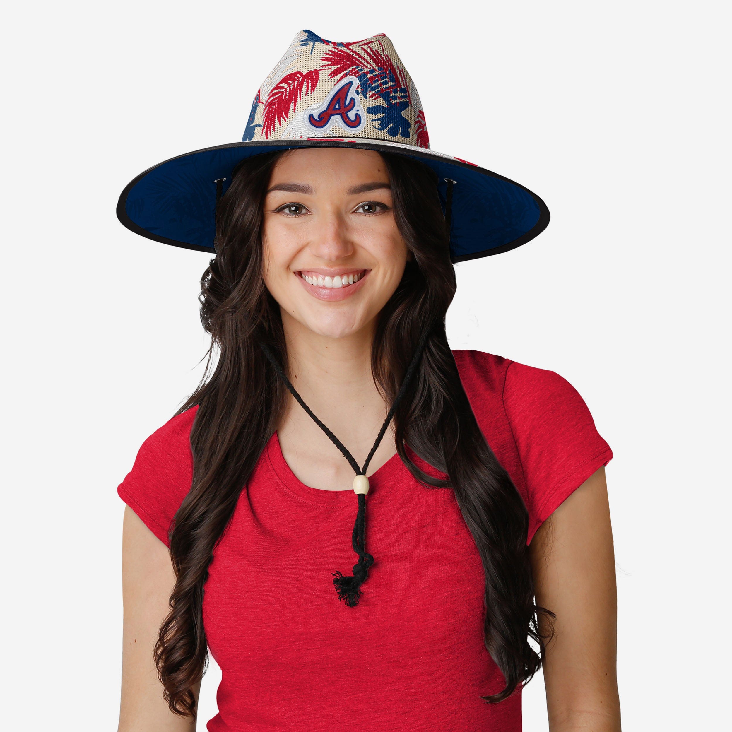Cleveland Guardians Floral Fashion Straw Hat - A Must - Have for Summer Fans