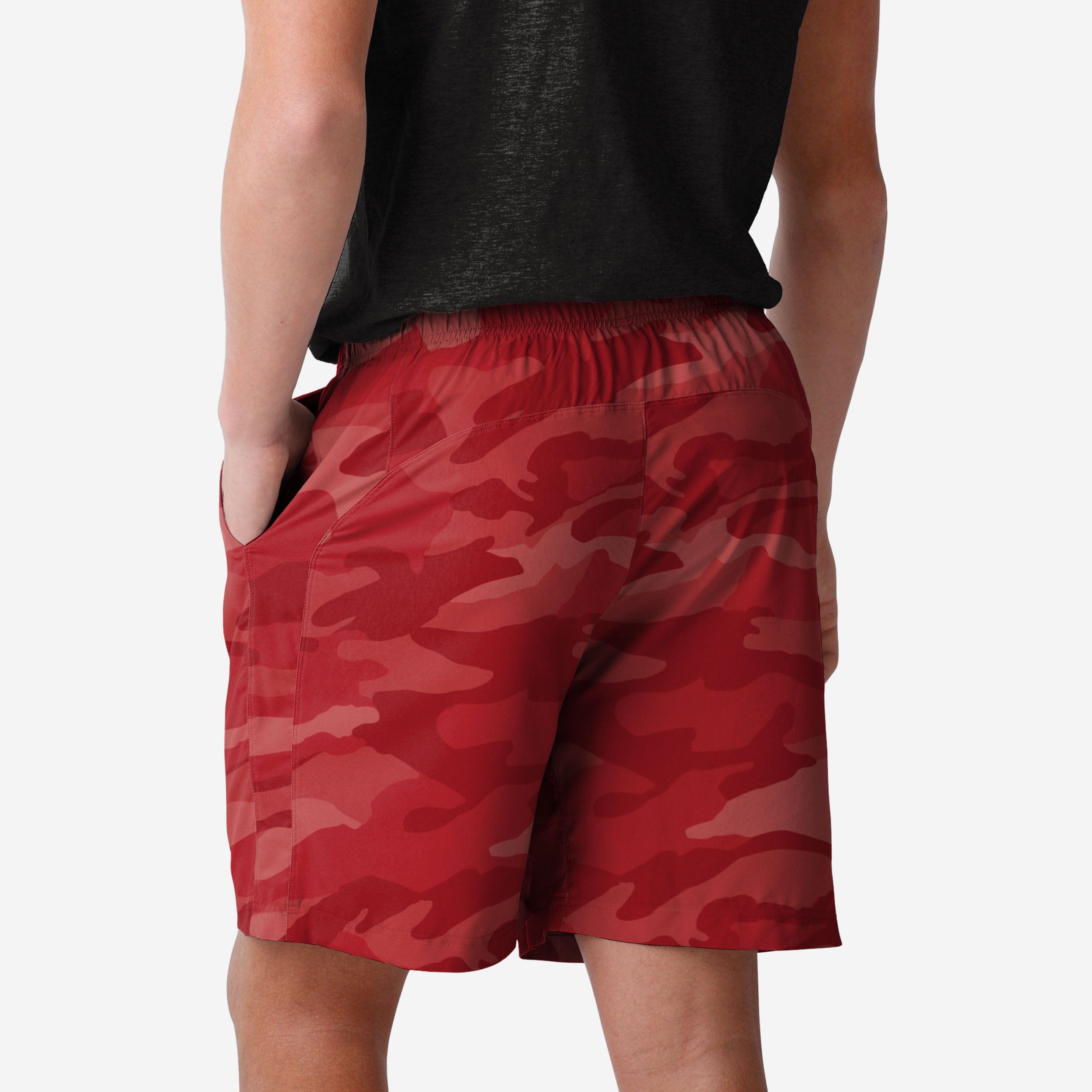 San Francisco 49ers Tonal Camo Fashionable Woven Shorts