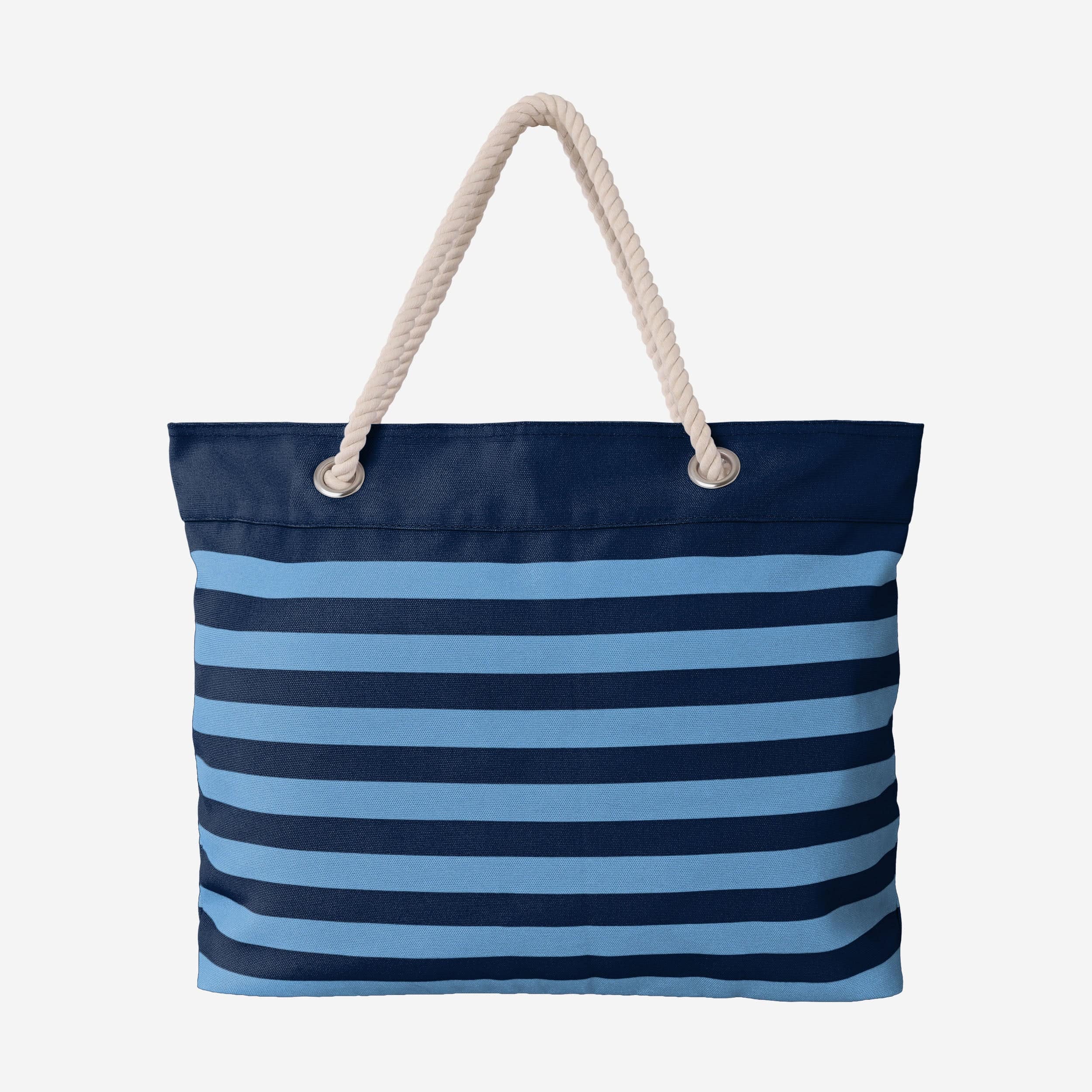 Show Your Team Spirit with the Kansas City Royals Nautical Stripe Tote Bag