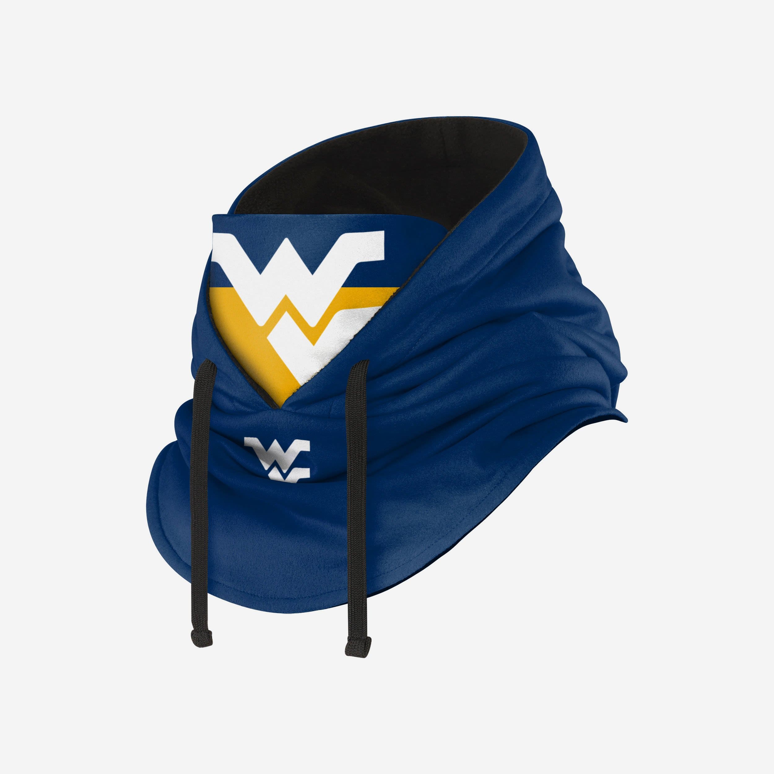 West Virginia Mountaineers Drawstring Hooded Gaiter - Your Ultimate Cold-Weather Essential