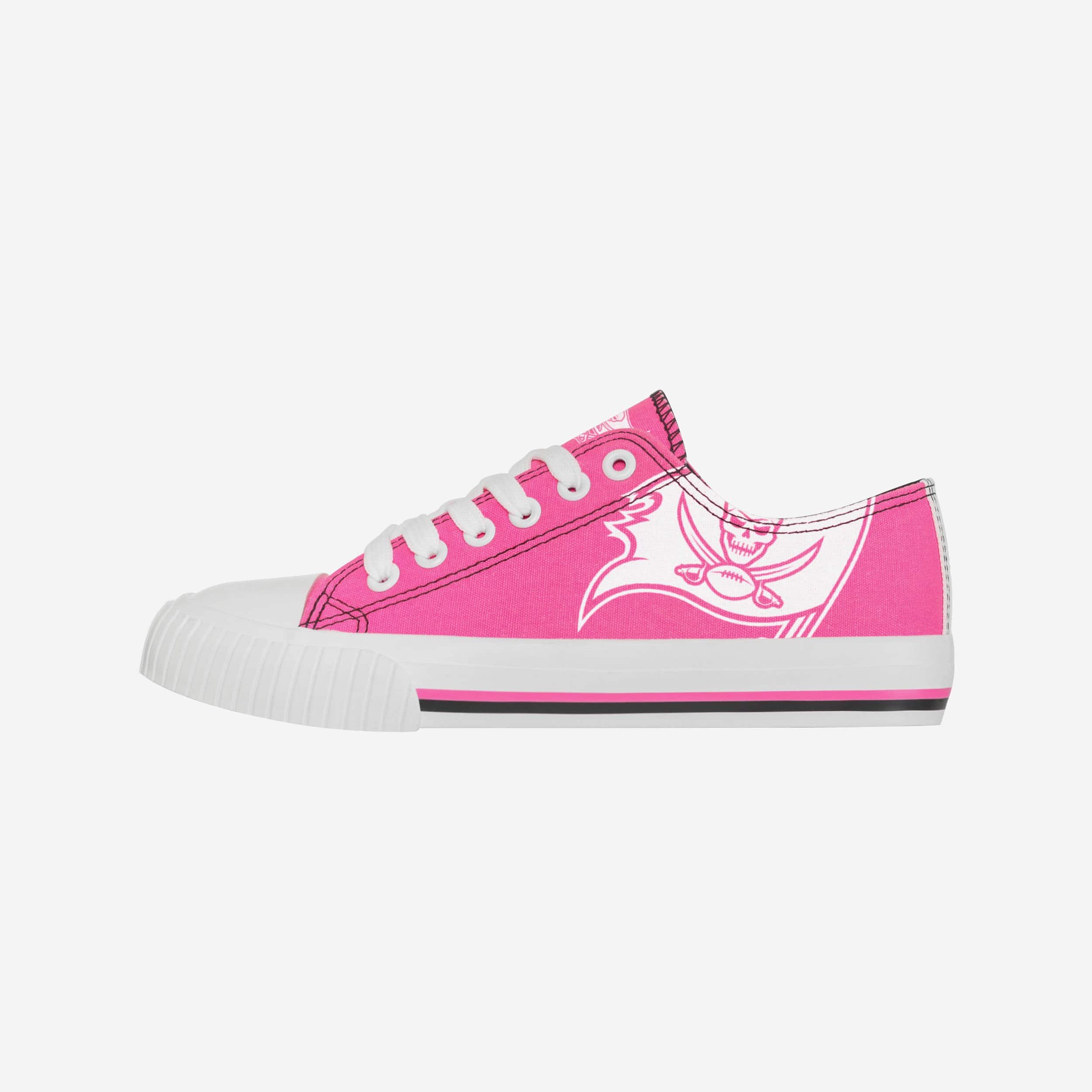 Tampa Bay Buccaneers Womens Highlights Low Top Canvas Shoe