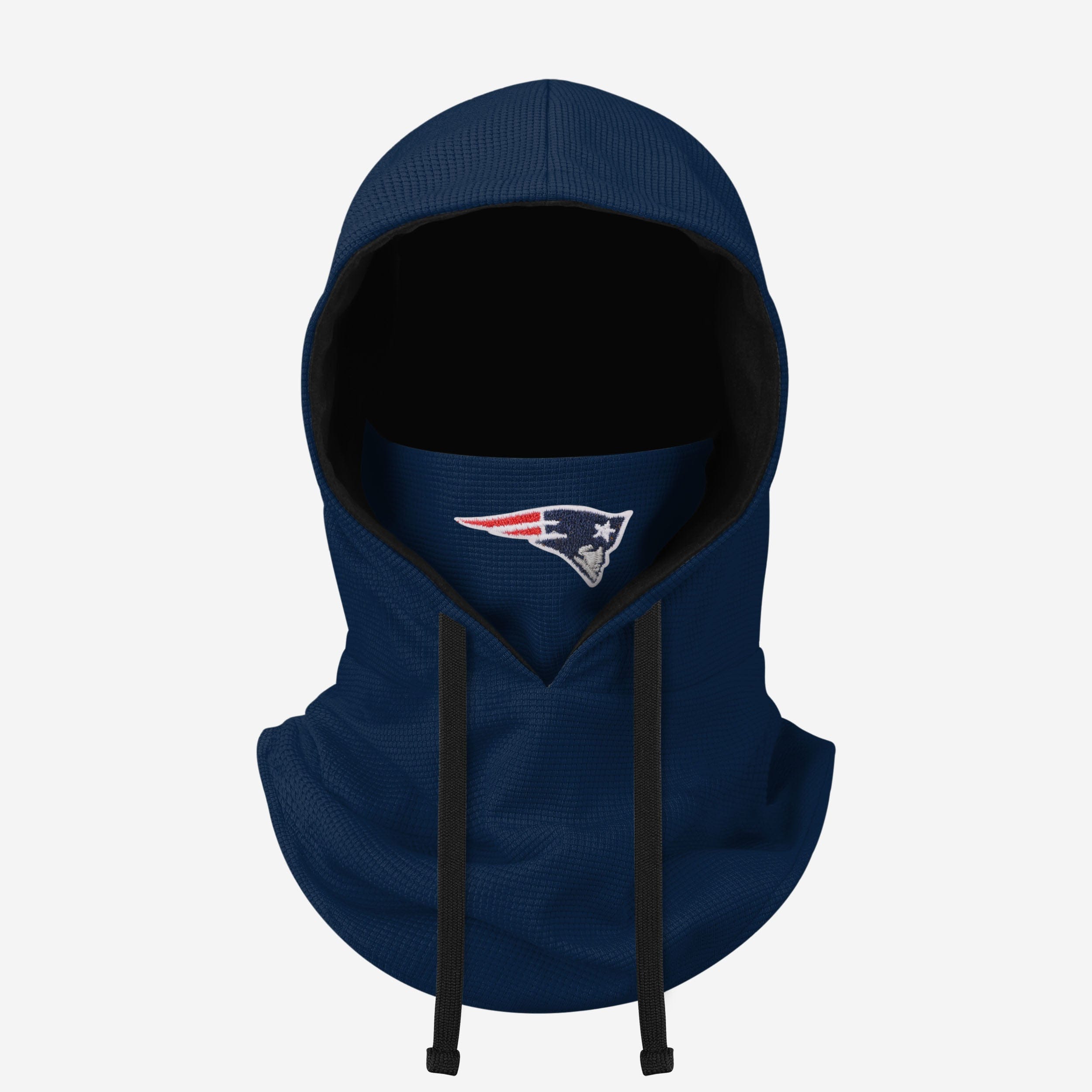 New England Patriots Waffle Drawstring Hooded Gaiter - The Ultimate Winter Essential