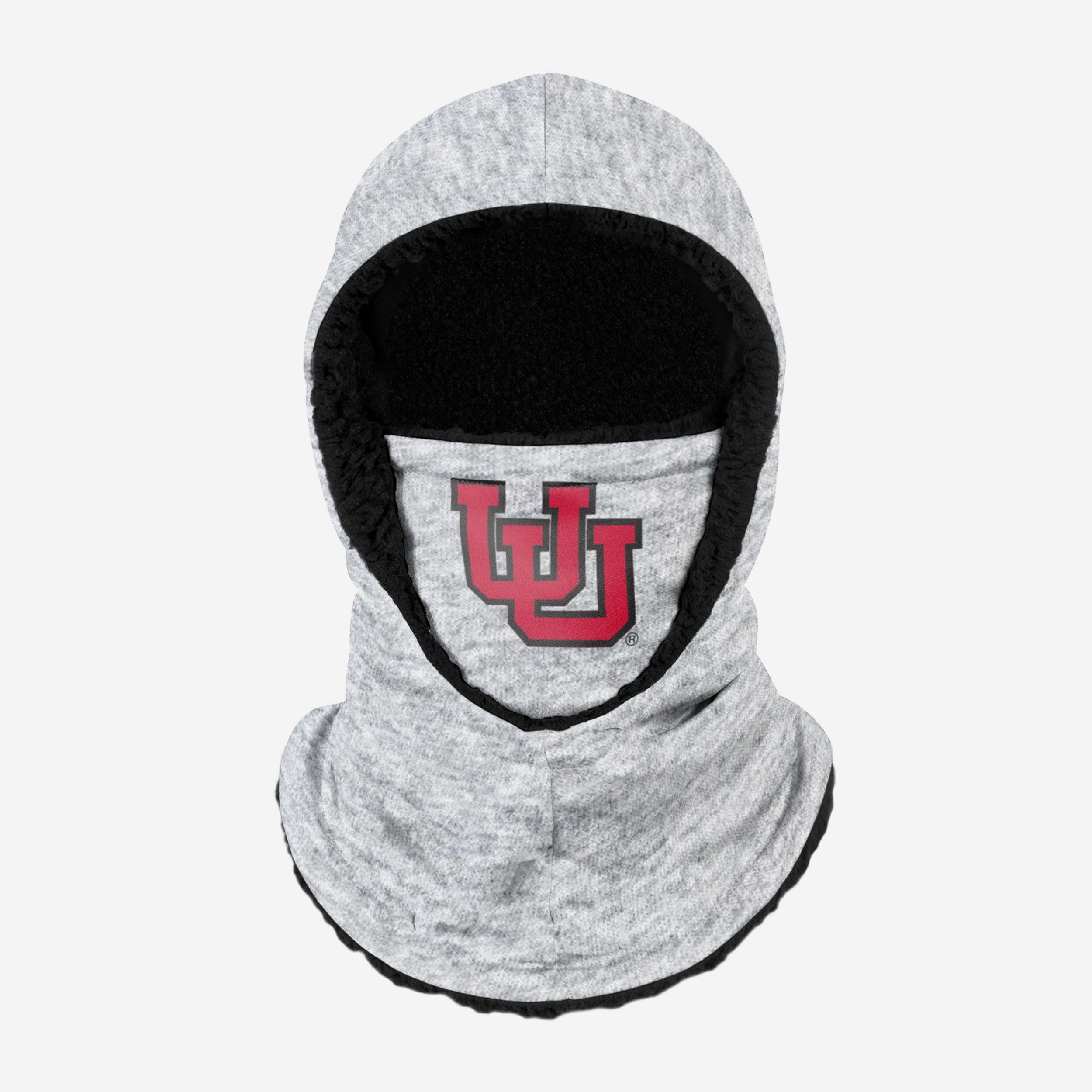 Utah Utes Heather Grey Big Logo Hooded Gaiter - Your Ultimate Winter Essential