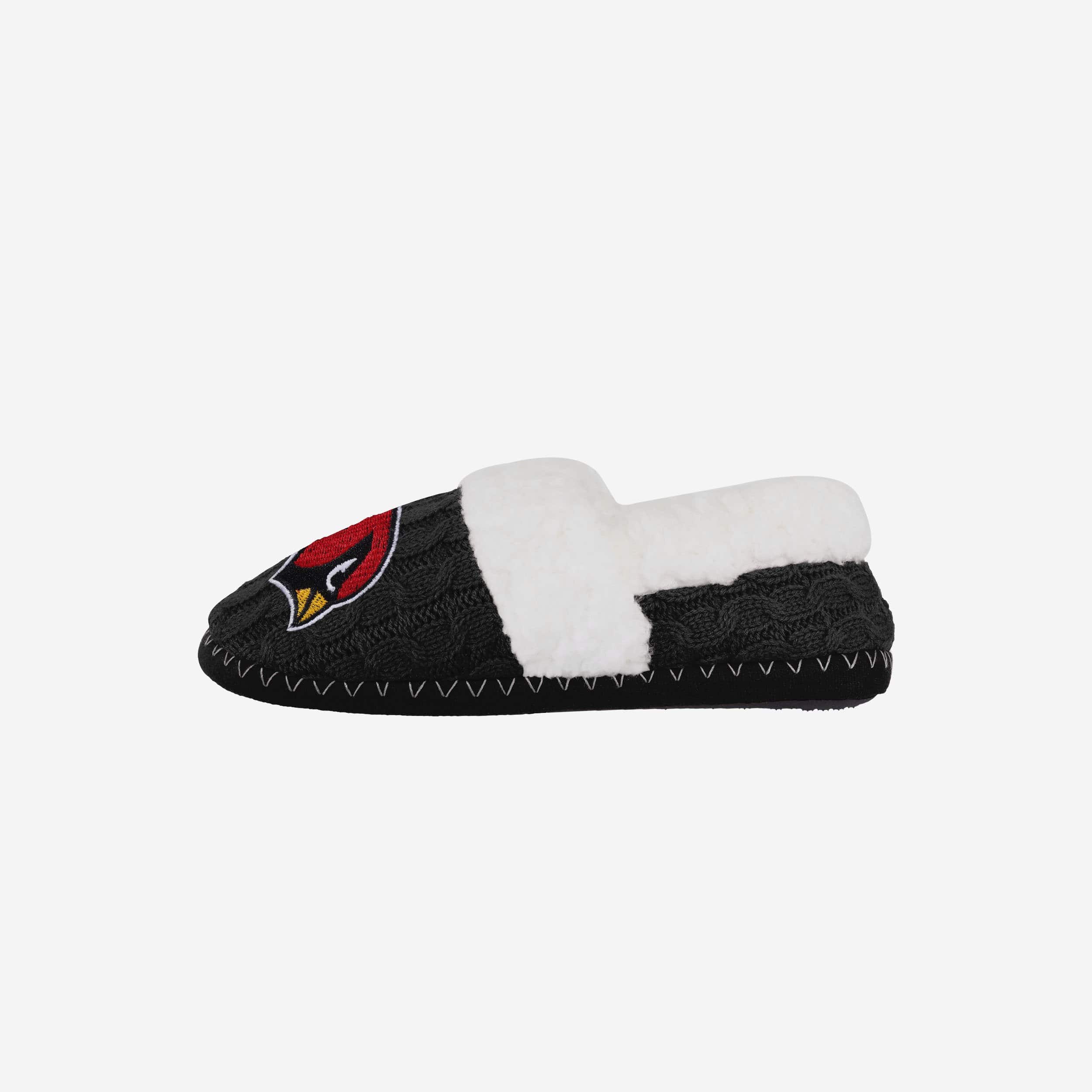 Gorgeous Arizona Cardinals Women's Team Color Moccasin Slippers - Stay Warm in Style!