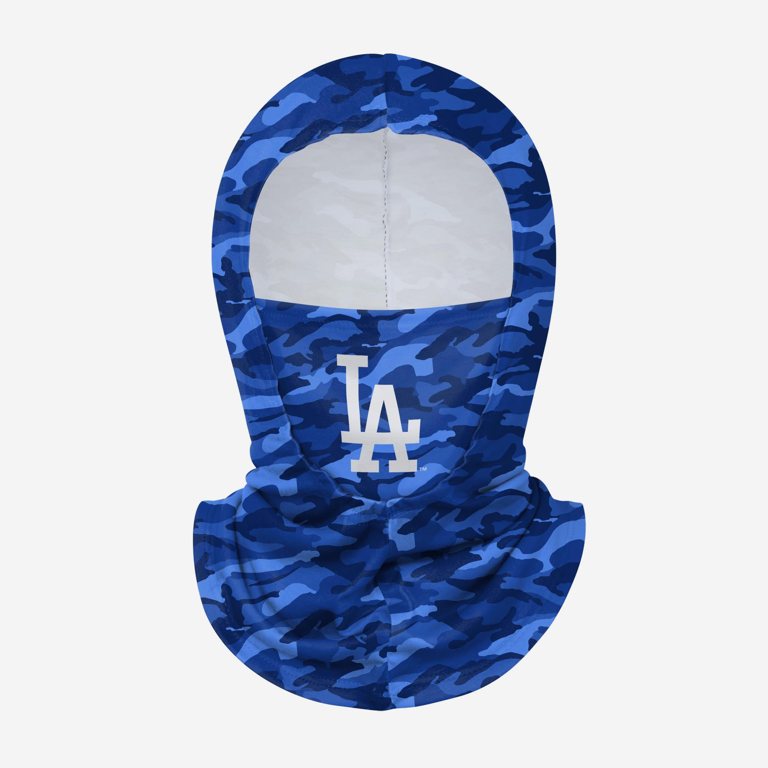 Los Angeles Dodgers Camo Lightweight Hooded Gaiter - Show Your Team Spirit in Style!