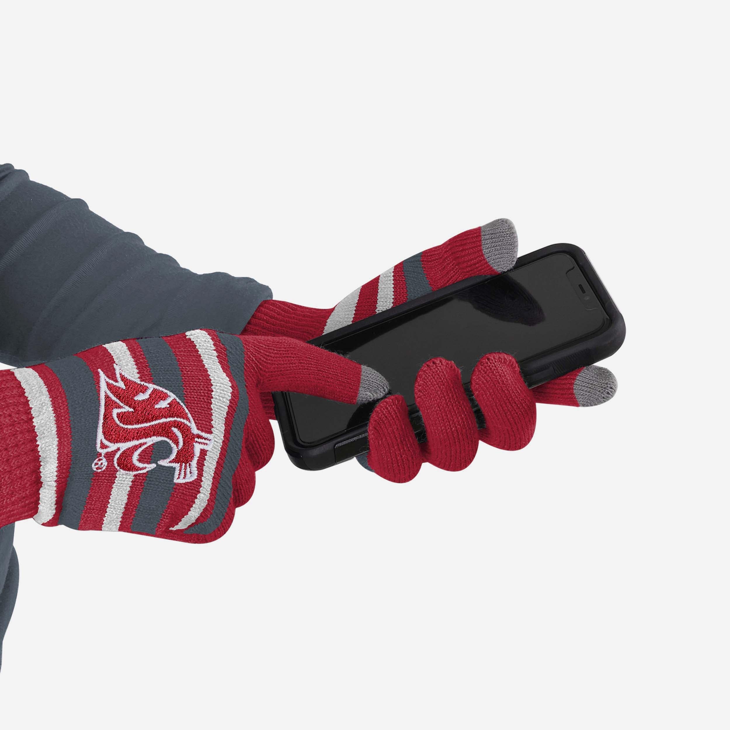 Washington State Cougars Super Stretch Texting Gloves