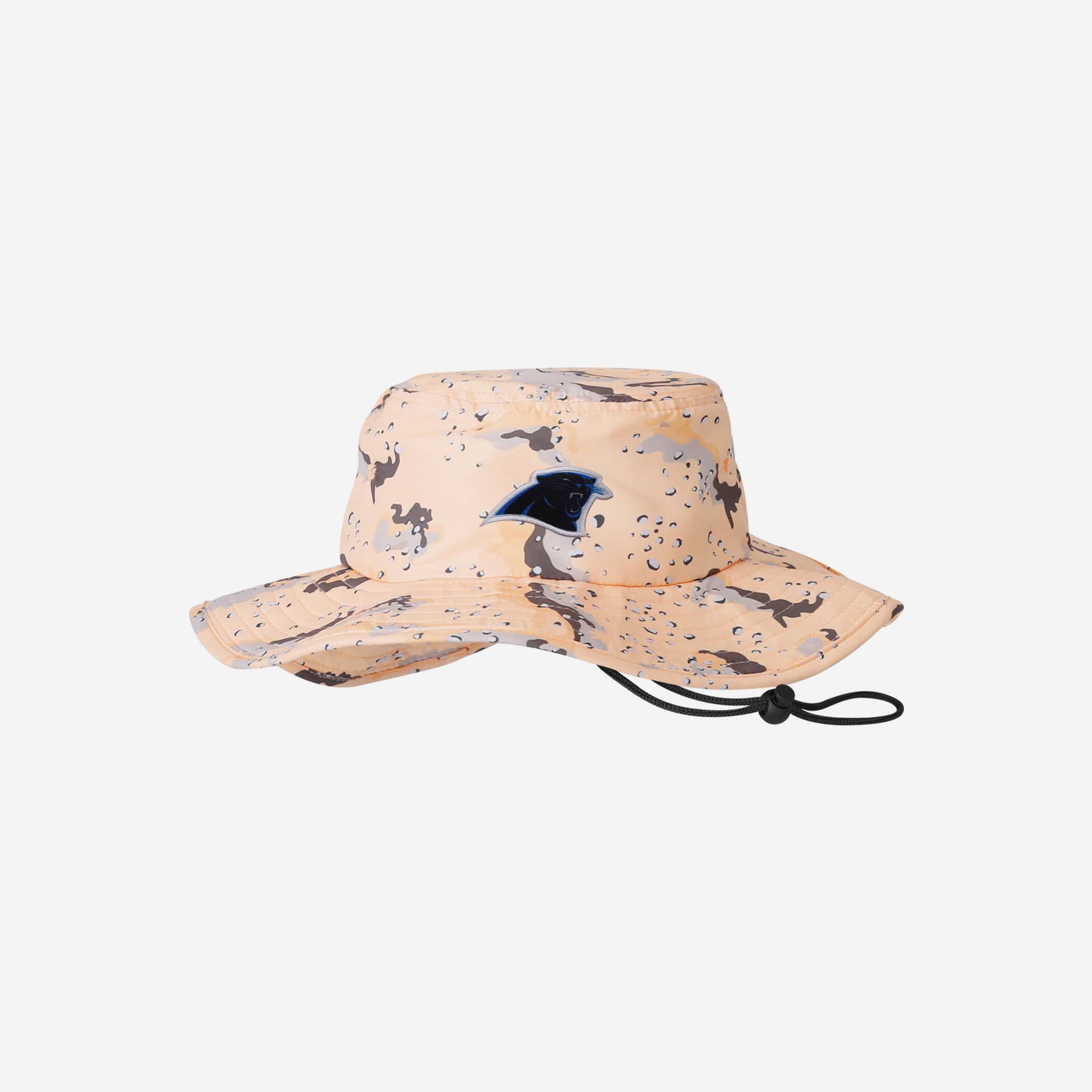 Carolina Panthers Light Desert Camo Boonie Hat - Show Your Team Spirit in Style!