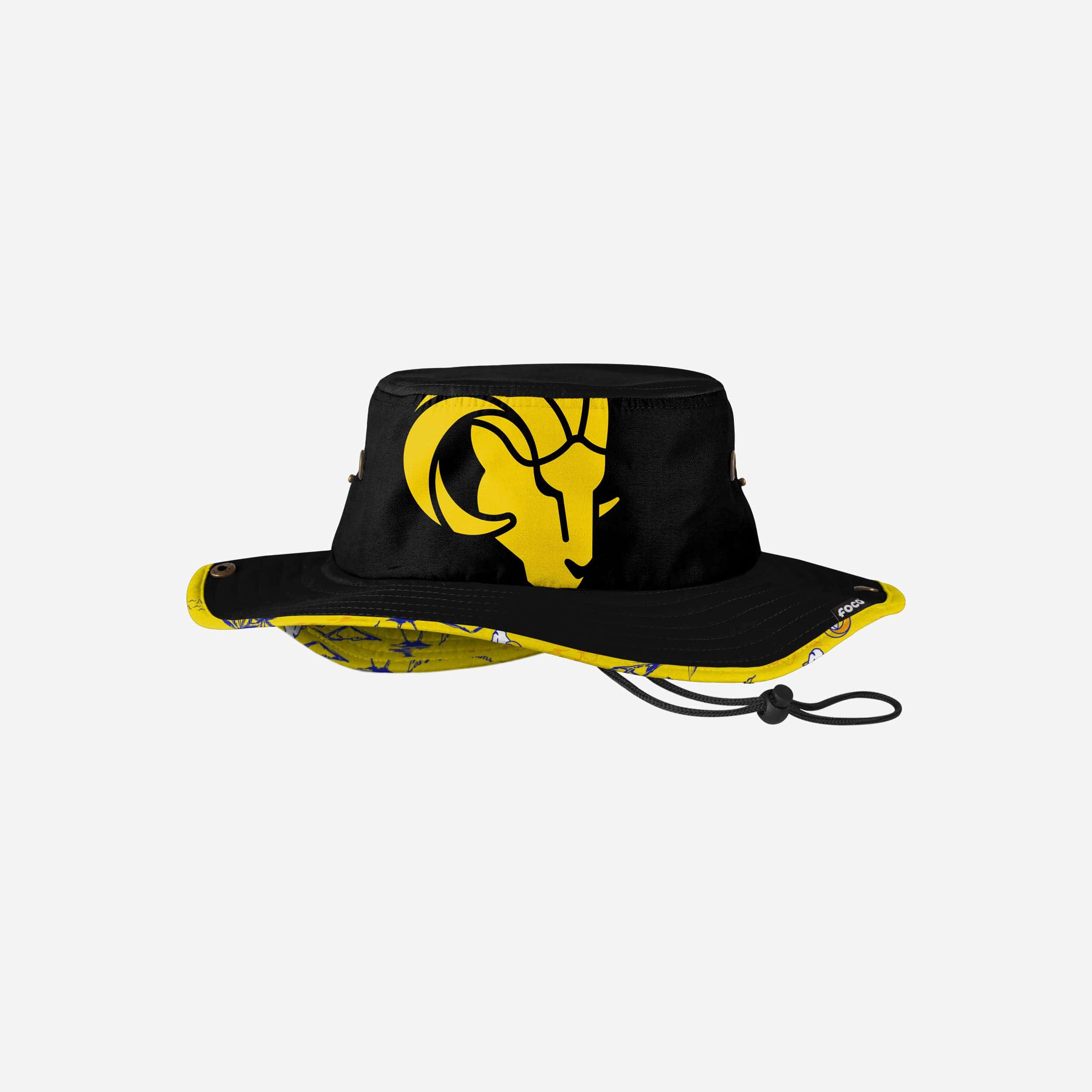 Los Angeles Rams Stylish Cropped Big Logo Hybrid Boonie Hat