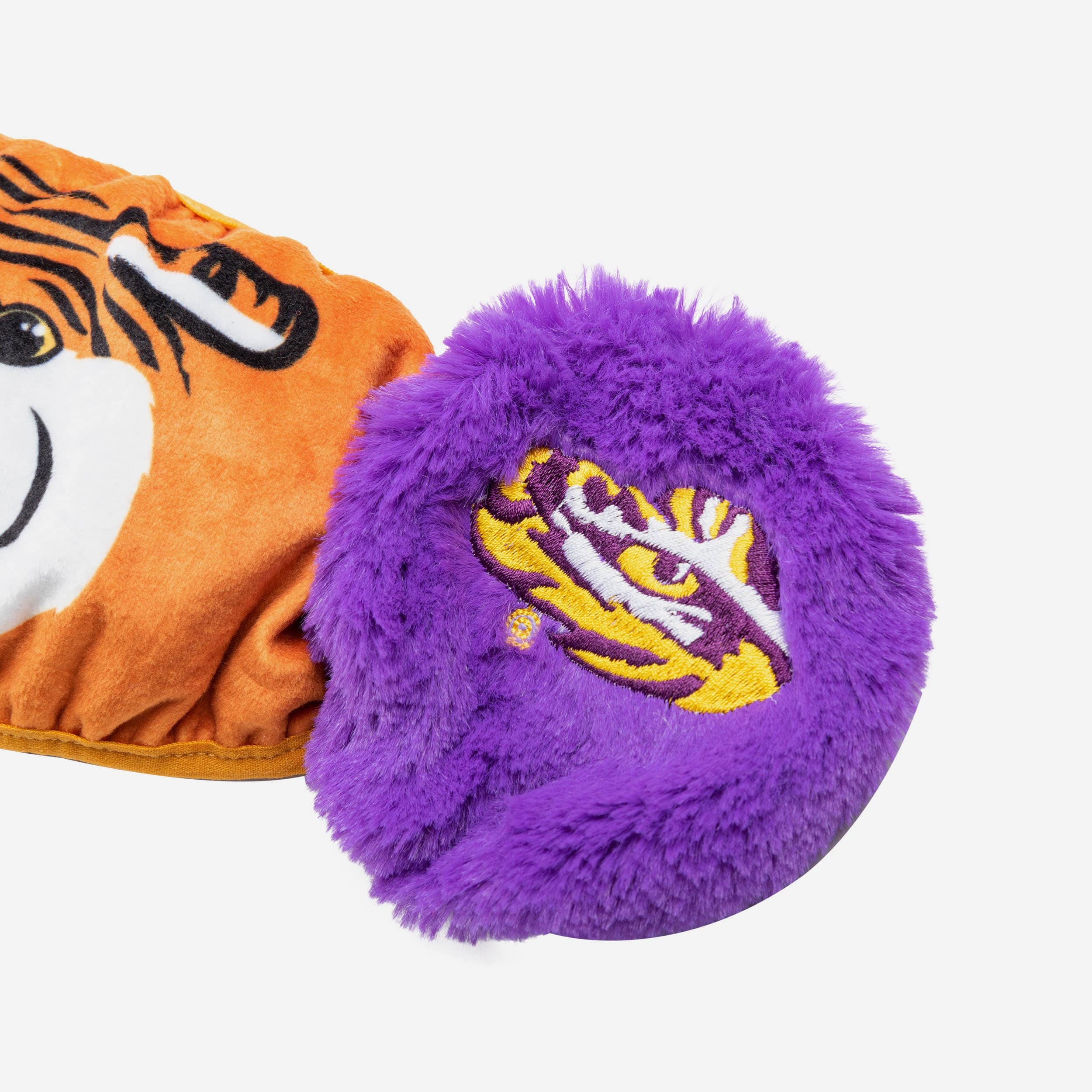 Mike The Tiger LSU Tigers Mascot Earmuff Face Cover - Show Your Team Spirit!