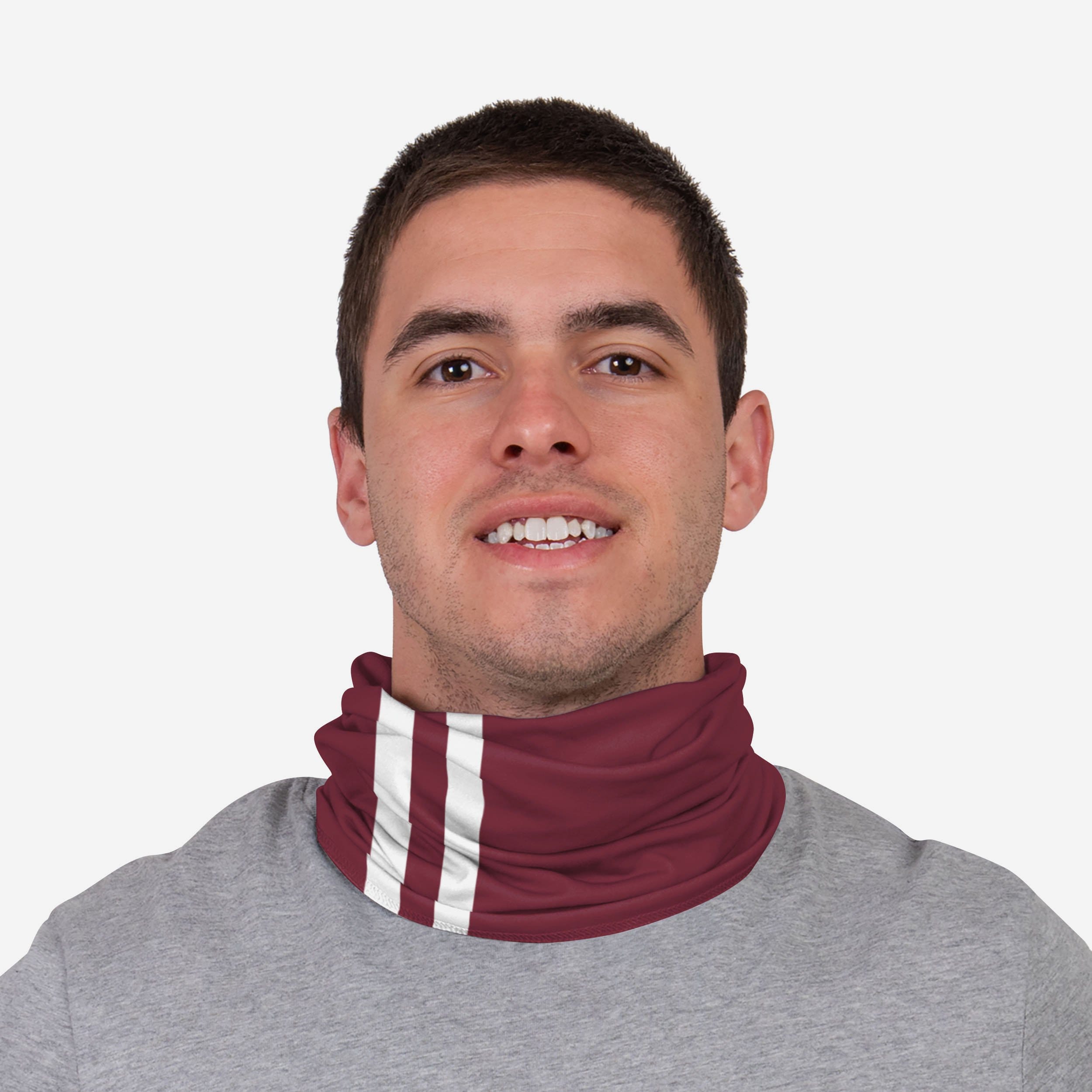 Mississippi State Bulldogs 'Stronger Together' On-Field Sideline Logo Gaiter Scarf - Represent Your Team in Style!