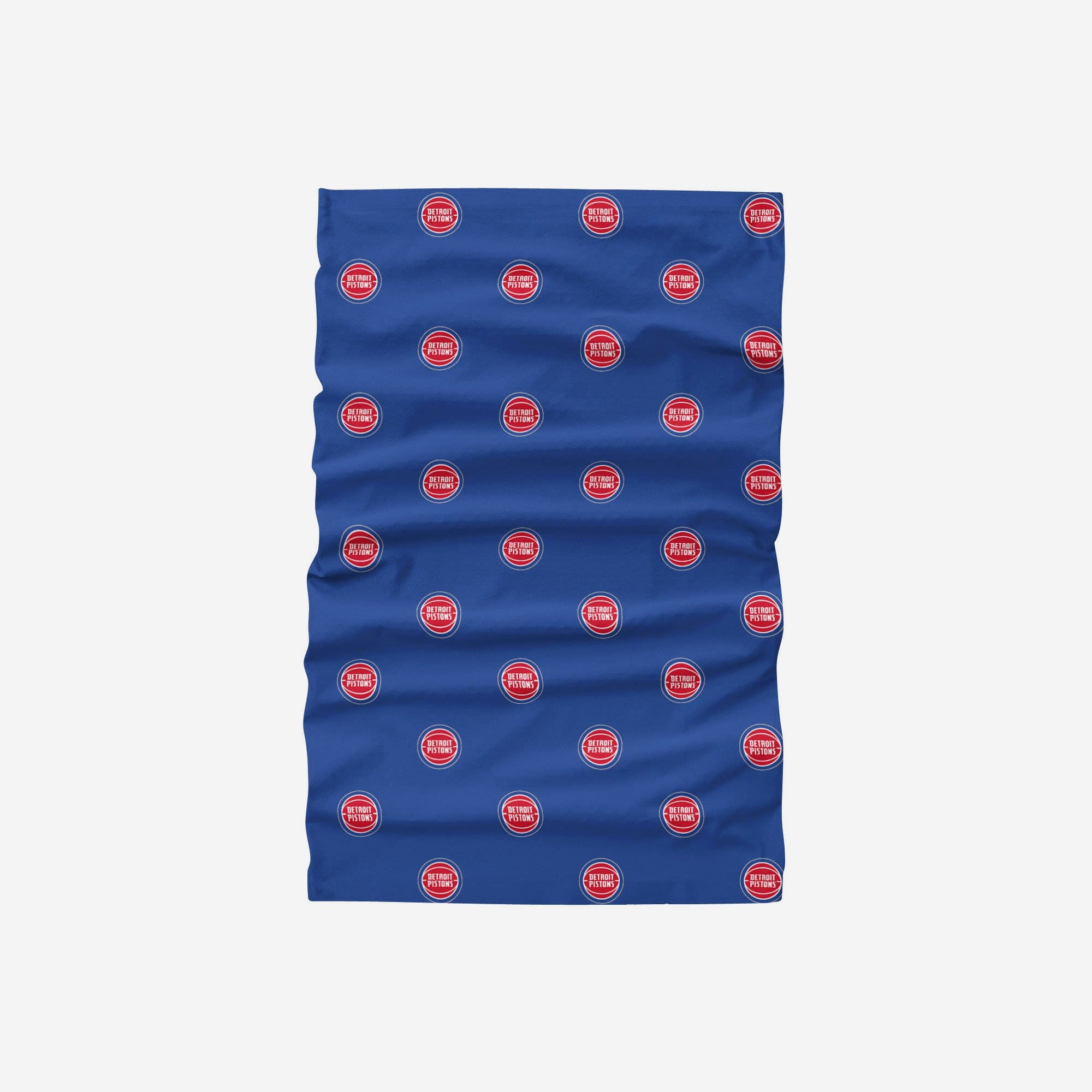 Detroit Pistons Super Cool Mini Print Logo Gaiter Scarf
