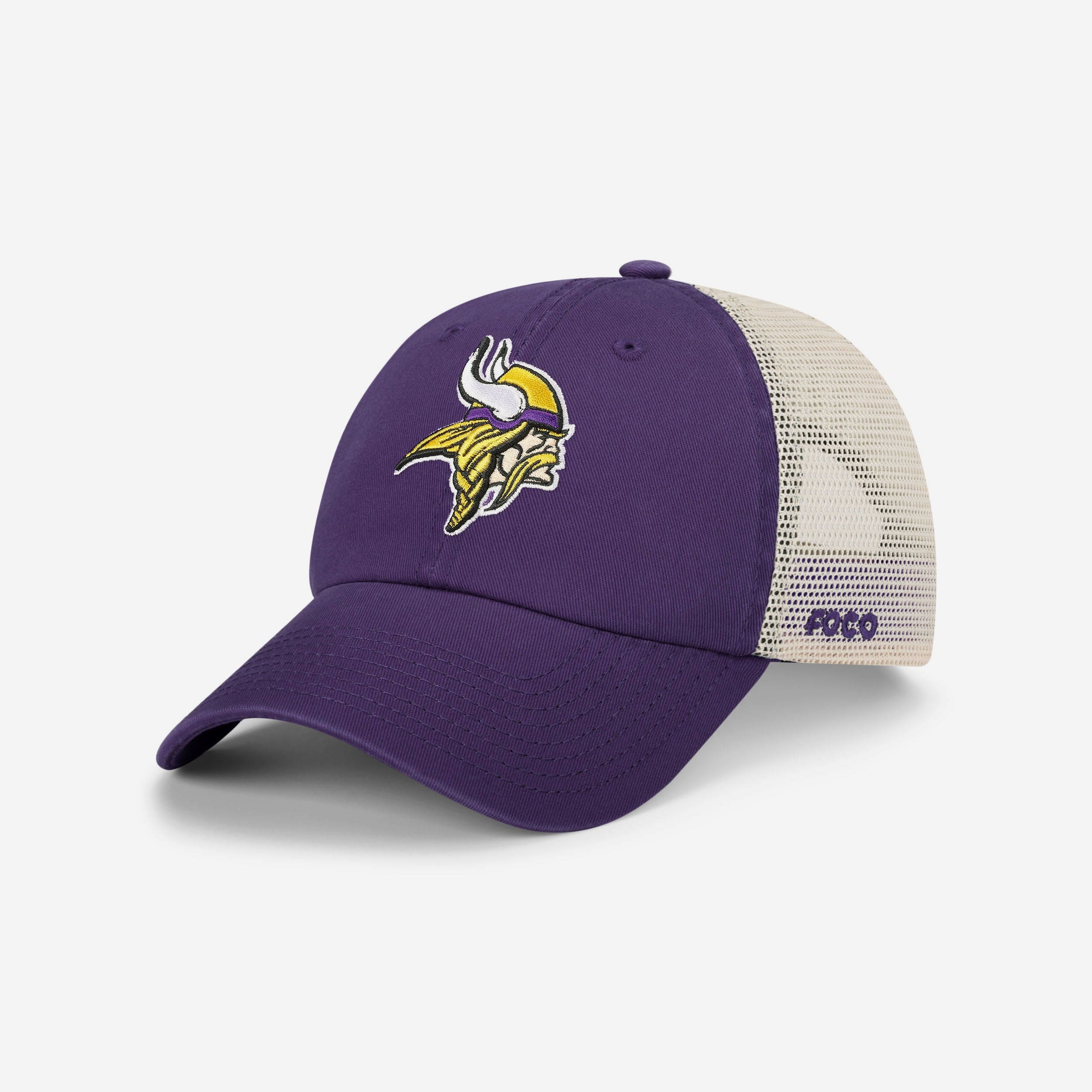 Minnesota Vikings Primary Logo Casual Trucker Cap - The Ultimate Fan Essential