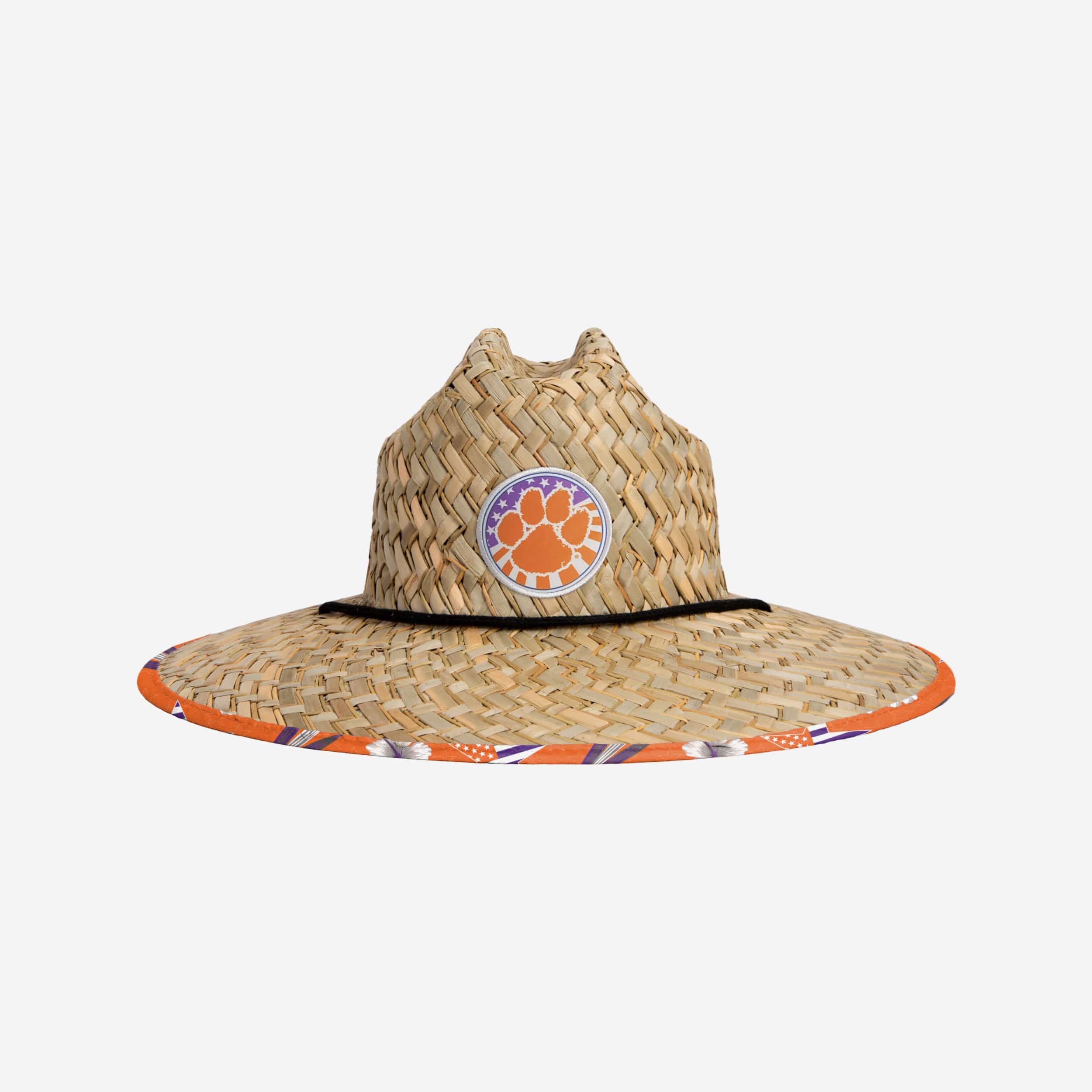 Sizzling Clemson Tigers Americana Straw Hat