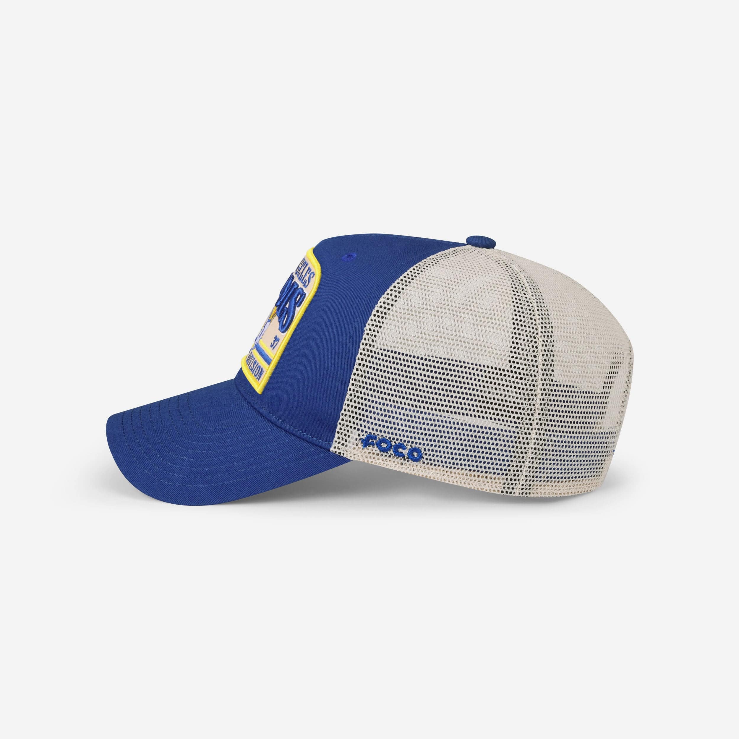 Exciting Los Angeles Rams Truckstop Patch Trucker RF Cap - Be a Fan on the Road!