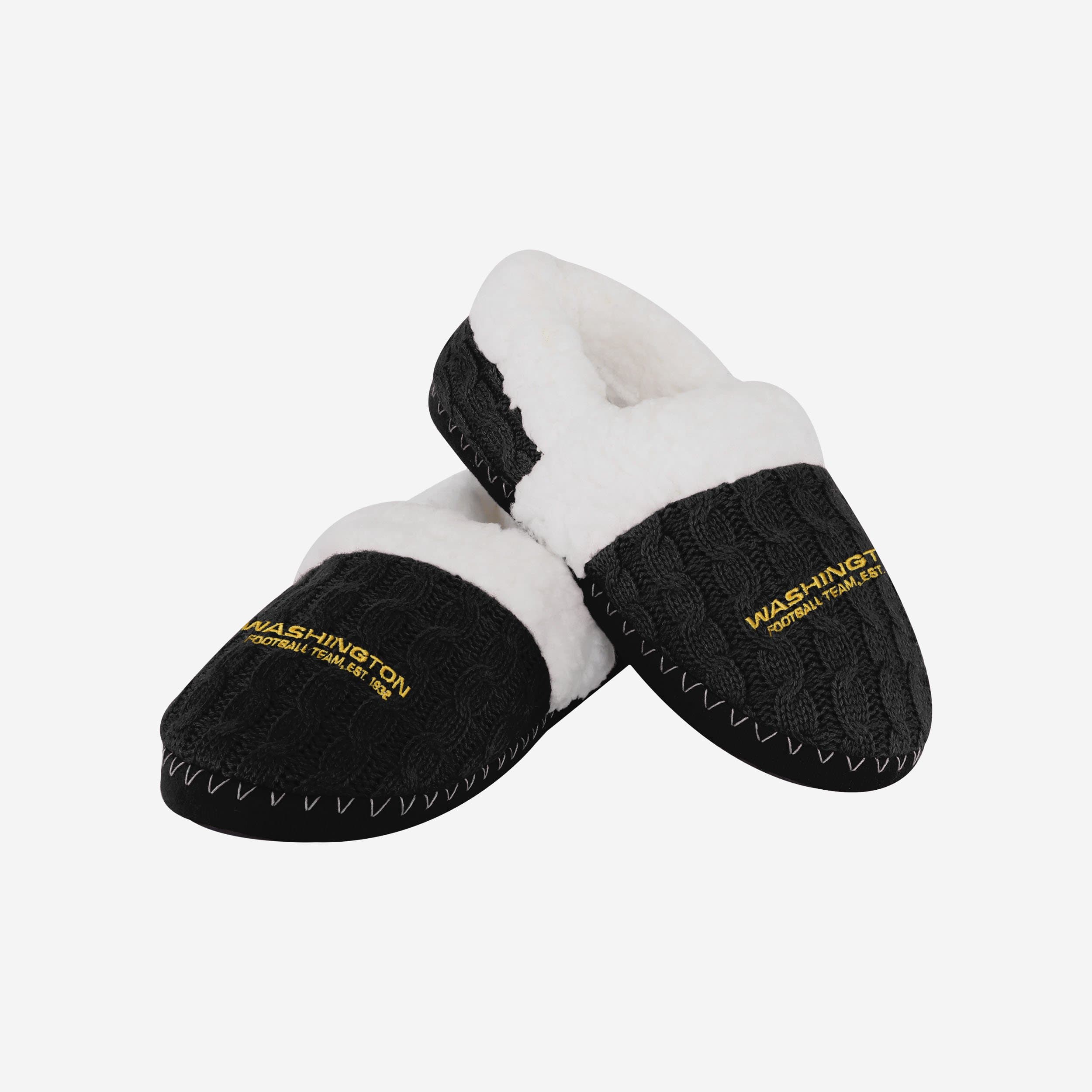 Washington Commanders Women's Team Color Cozy Moccasin Slippers