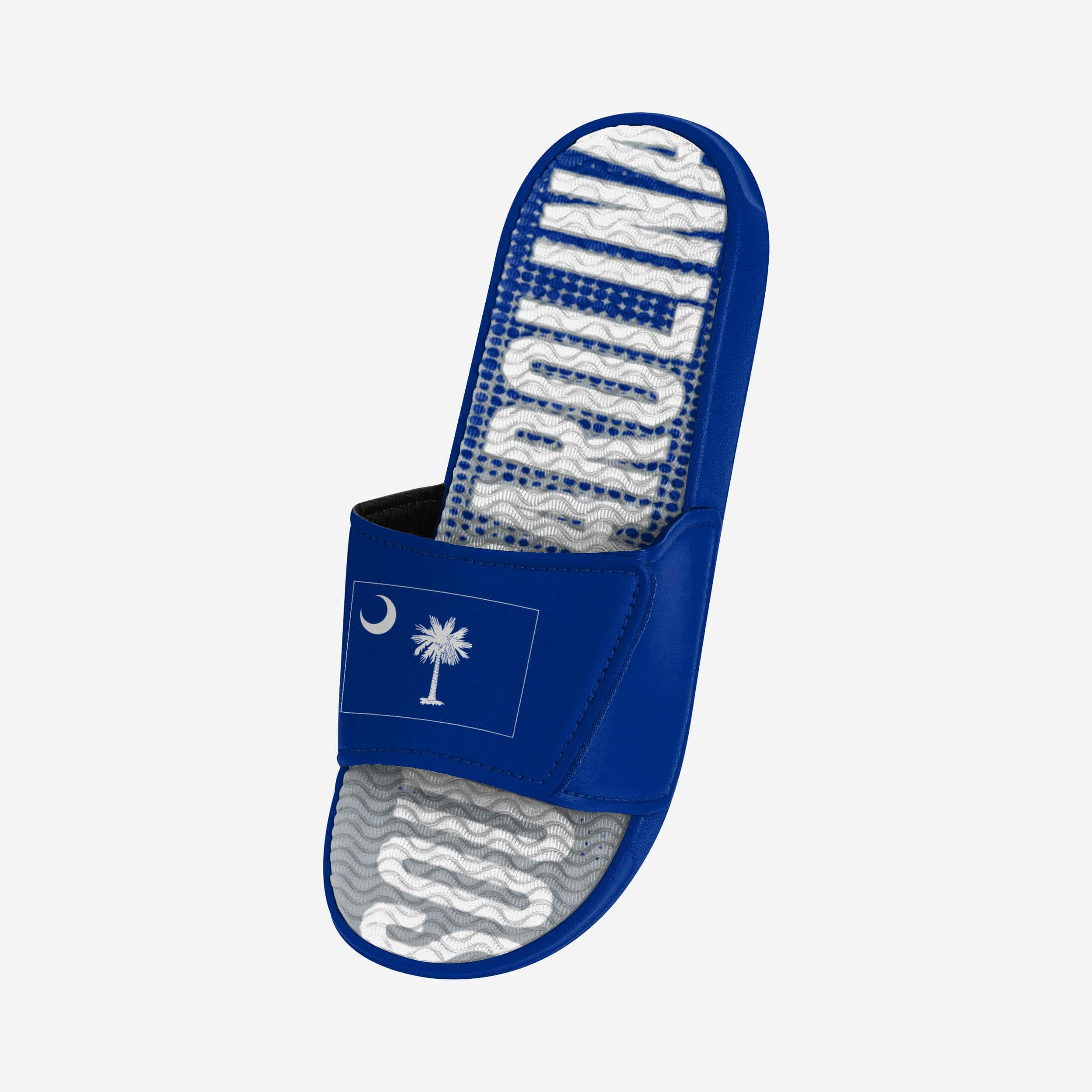 South Carolina Flag Gradient Wordmark Gel Slides: Show Your Team Pride!