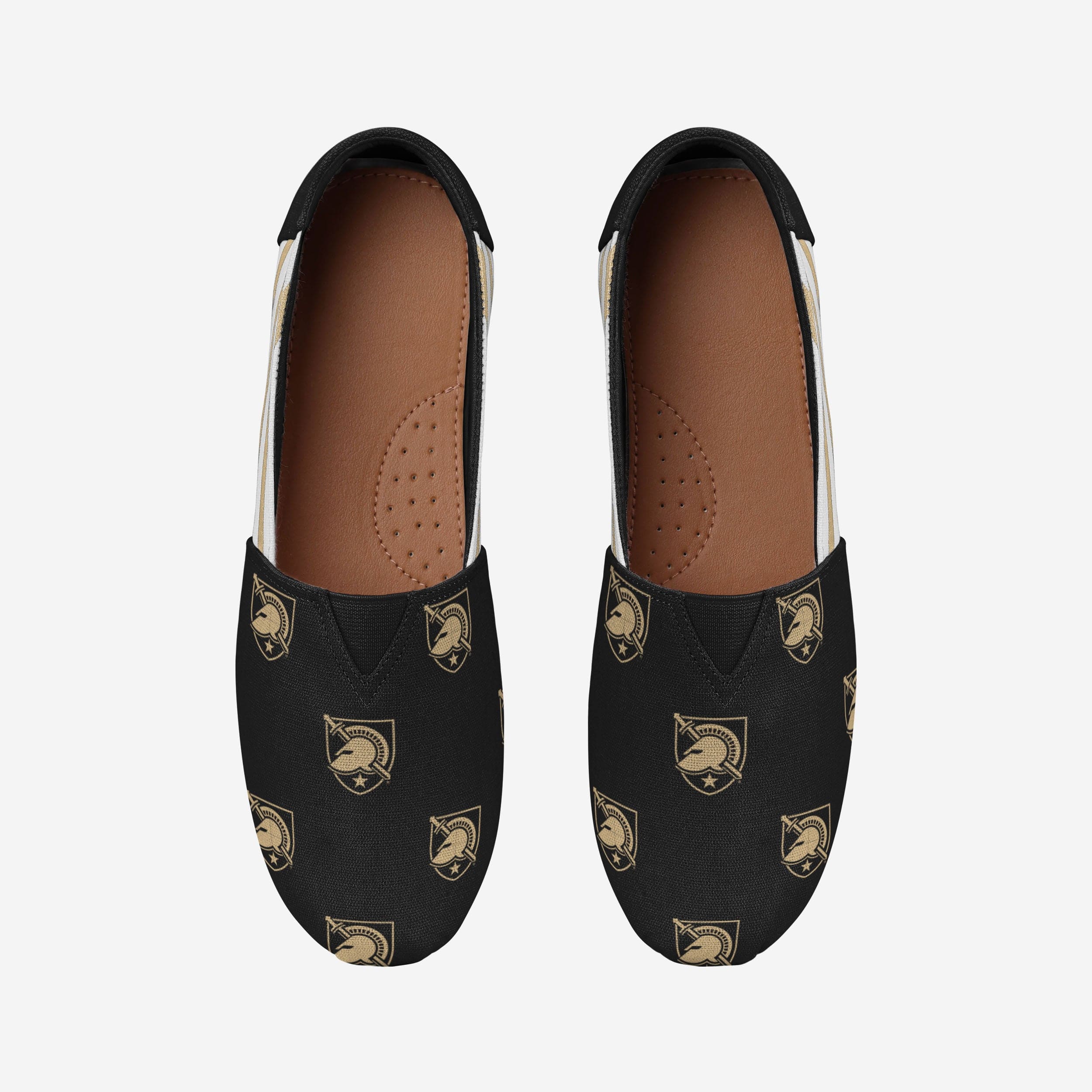 Army Black Knights Women's Stylish Stripe Canvas Shoes