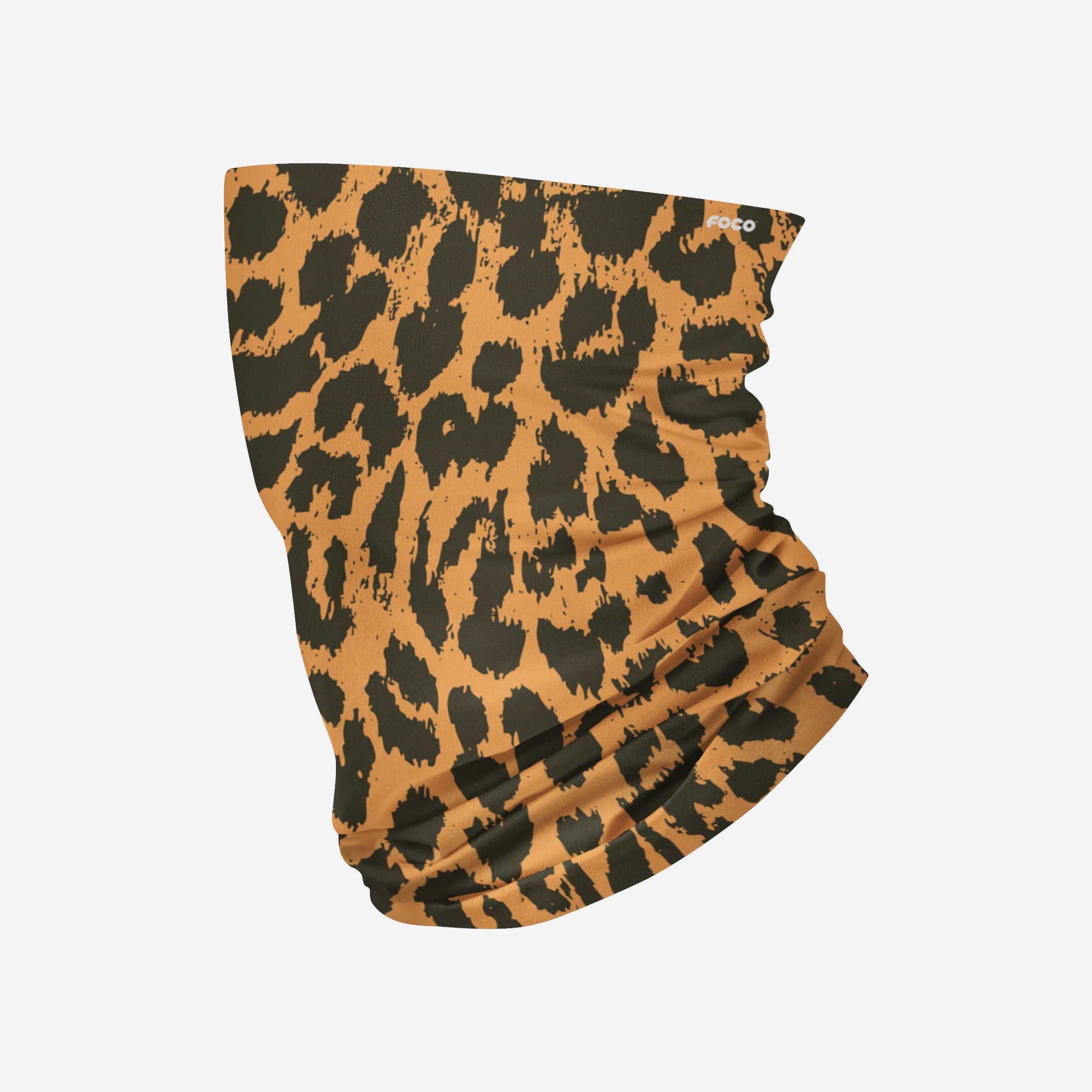 Stylish Leopard Spots Gaiter Scarf - A Must-Have Fashion Accessory