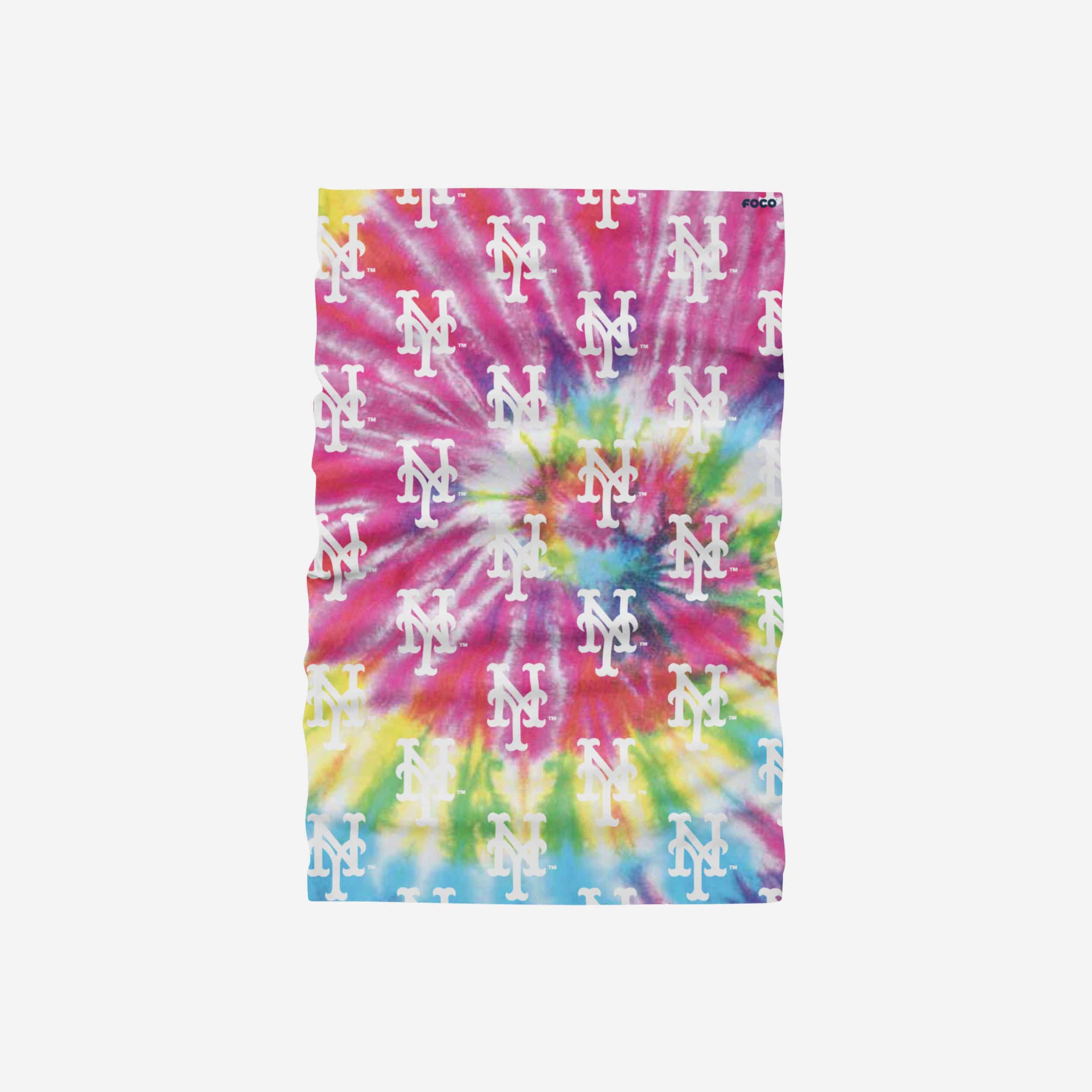 New York Mets Pastel Tie-Dye Gaiter Scarf: A Fashionable Team Essential