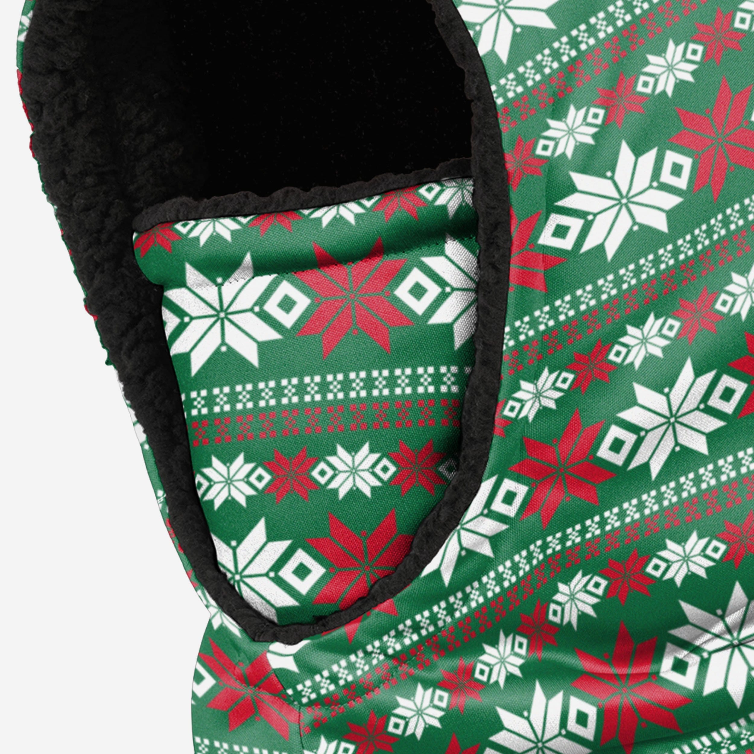 Festive Ugly Christmas Sweater Hooded Gaiter - Your Holiday Essential!