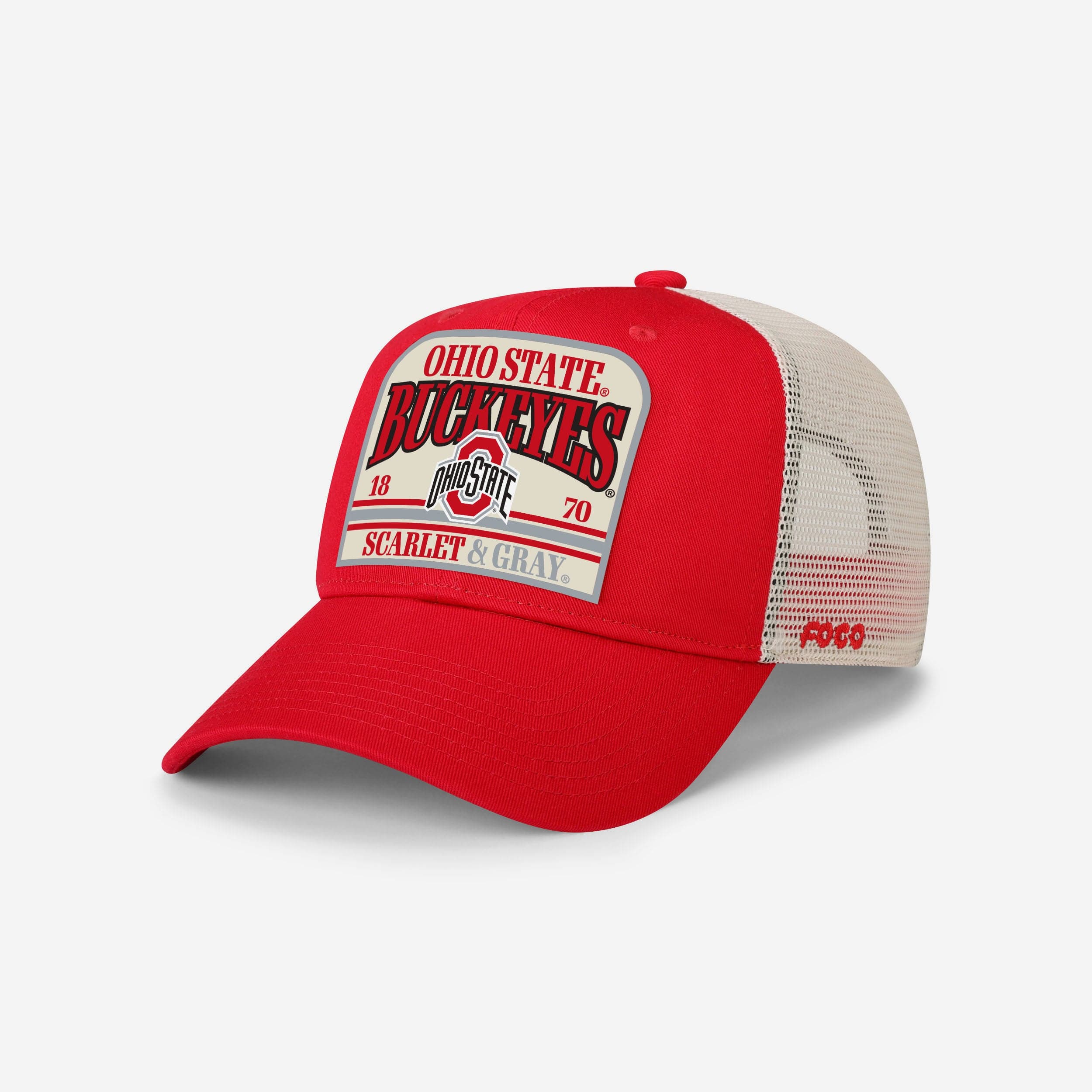 Exciting Ohio State Buckeyes Truckstop Patch Trucker RF Cap