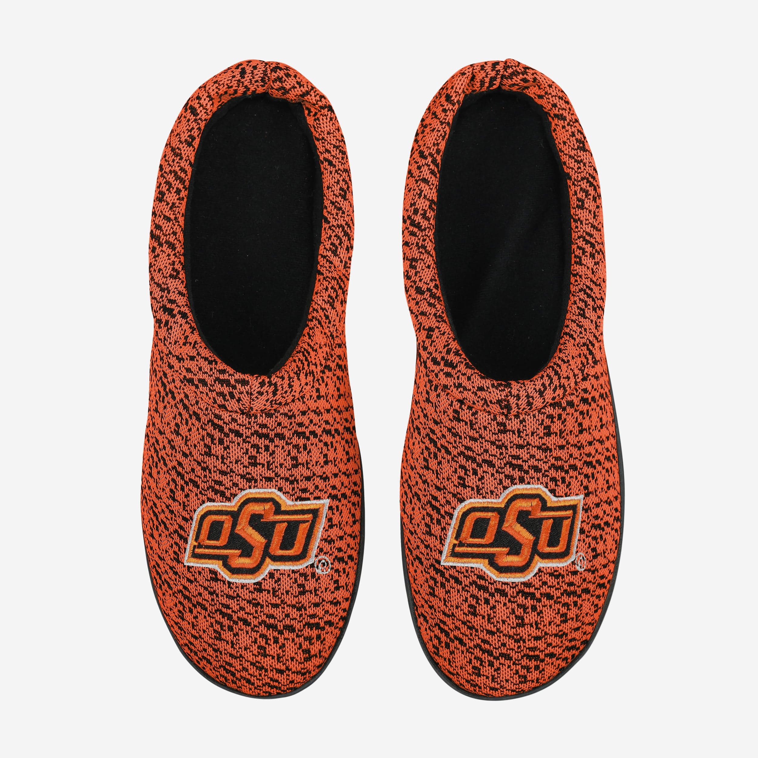 Oklahoma State Cowboys Premium Poly Knit Cup Sole Slippers