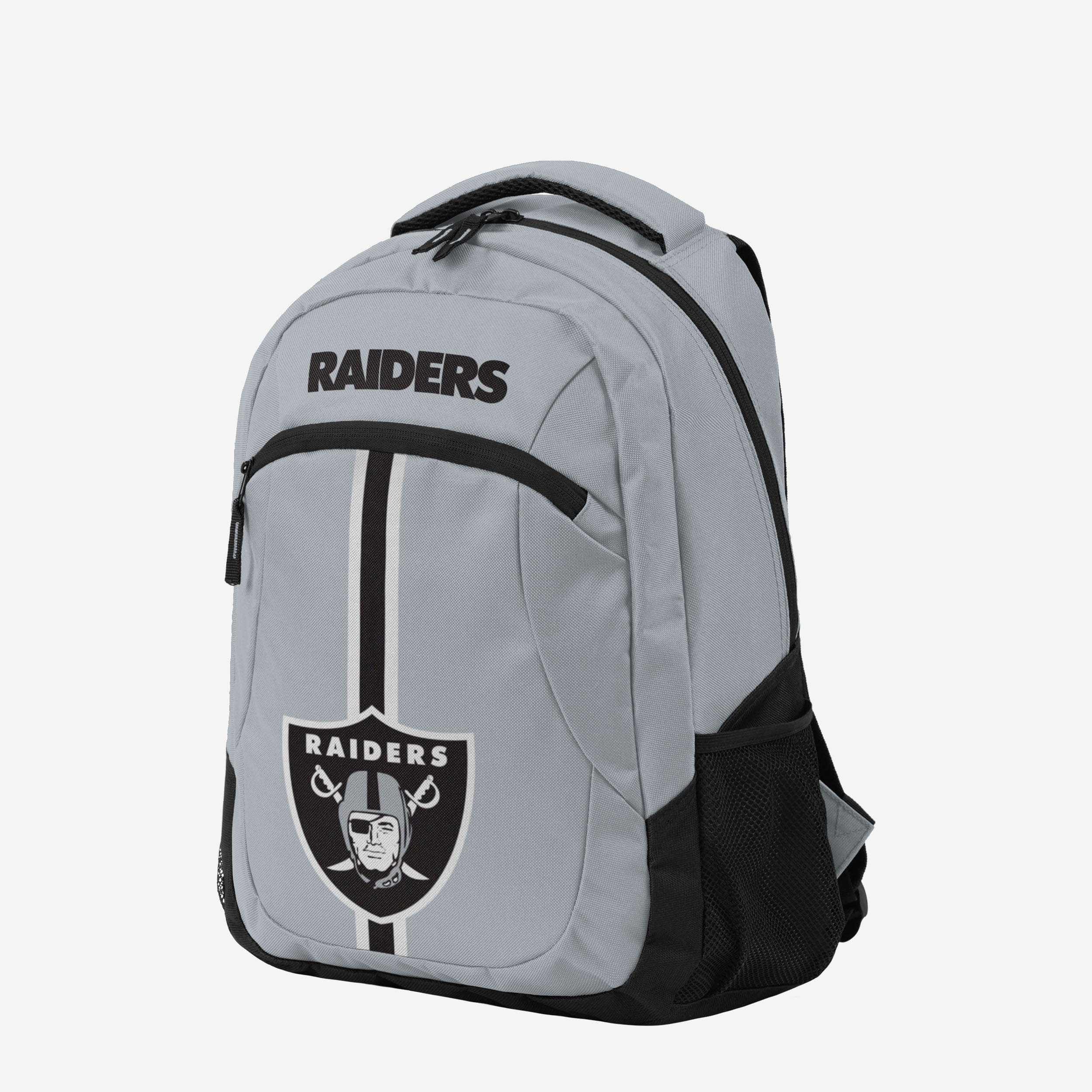 Las Vegas Raiders Gray Alternate Color Action Backpack - The Ultimate Fan Essential