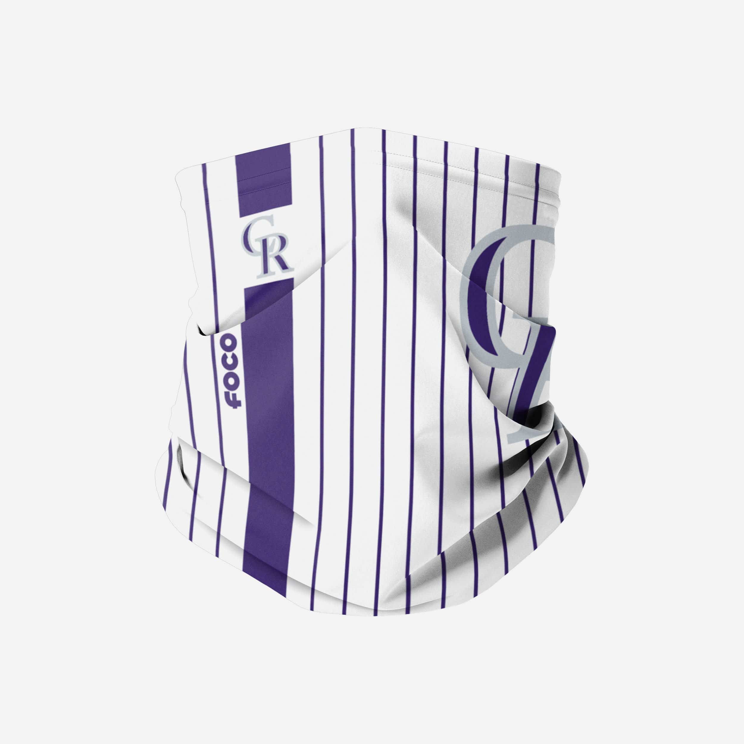 Colorado Rockies Gameday Multifunctional Logo Gaiter Scarf - Show Your Team Spirit!