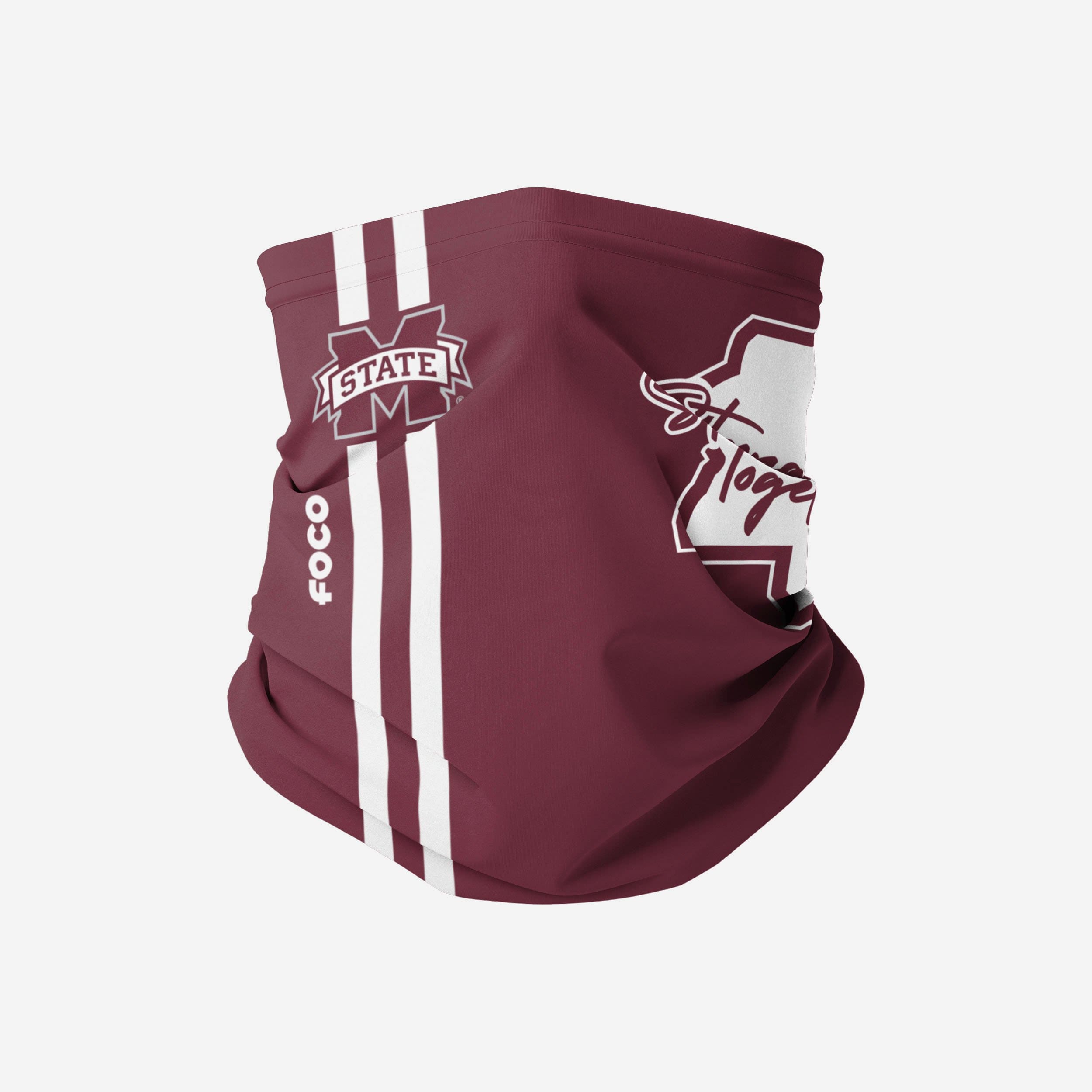 Mississippi State Bulldogs 'Stronger Together' On-Field Sideline Logo Gaiter Scarf - Represent Your Team in Style!
