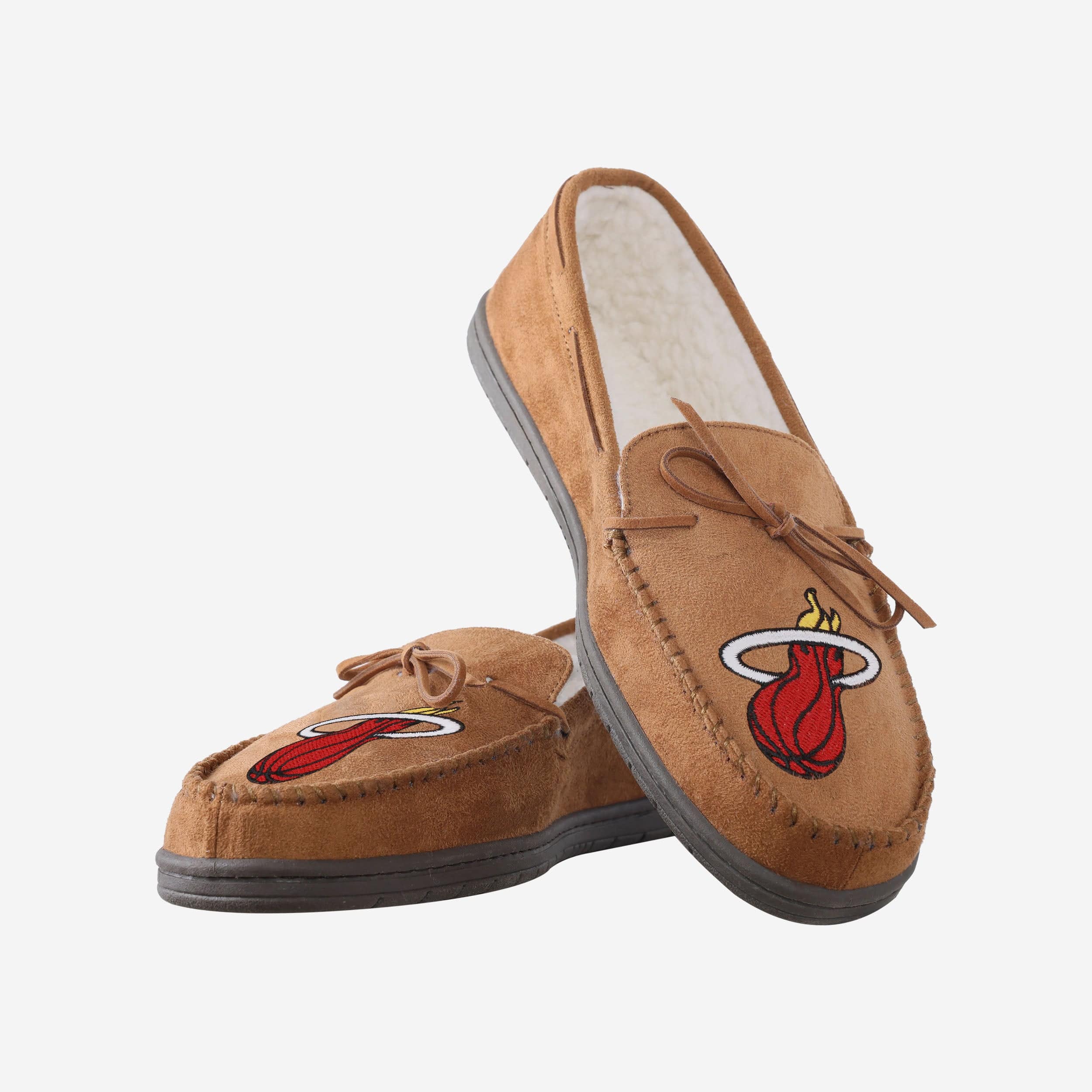 Miami Heat Ultimate Moccasin Slippers - Game-Day Essential