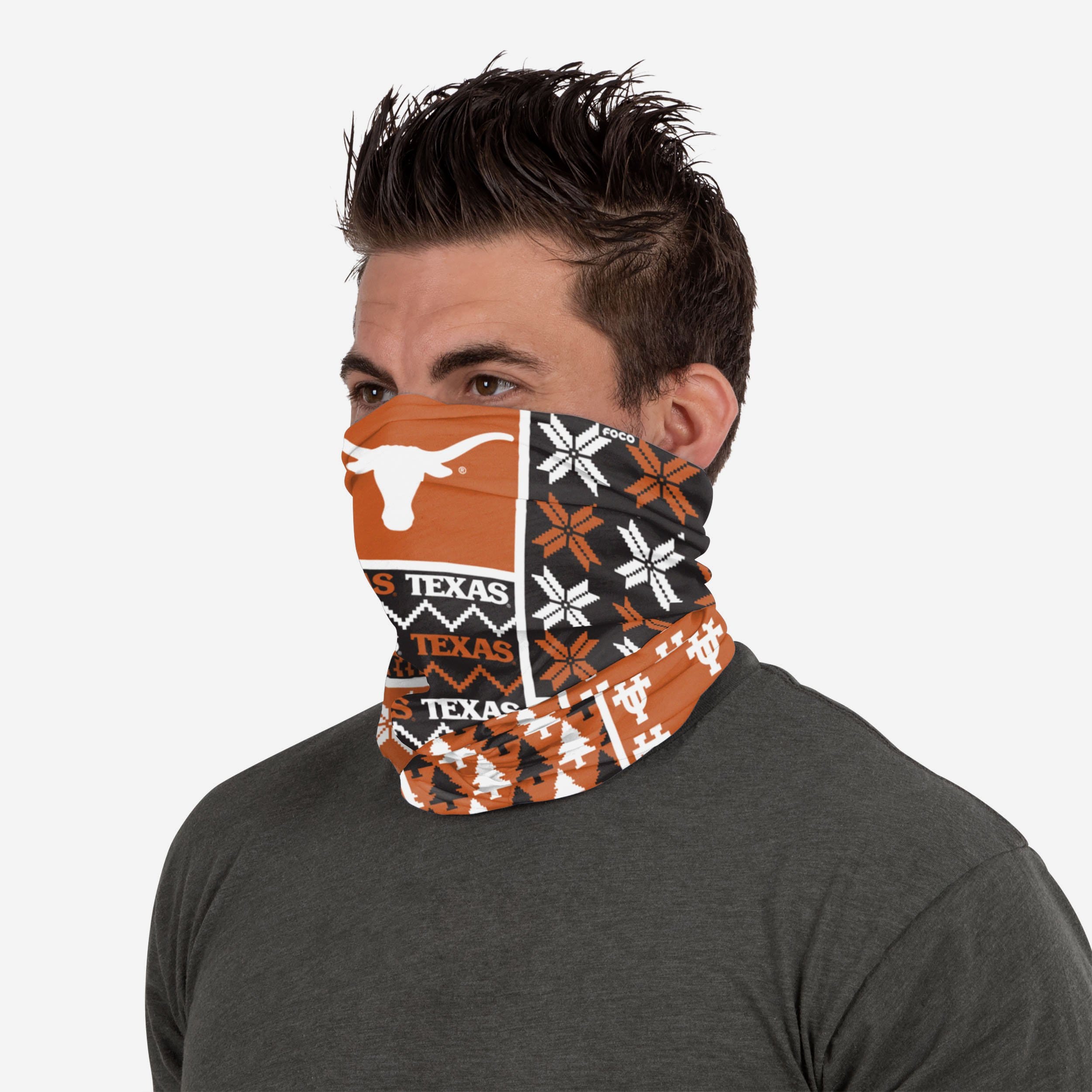 Texas Longhorns Dynamic Block Gaiter Scarf - Show Your Team Spirit!