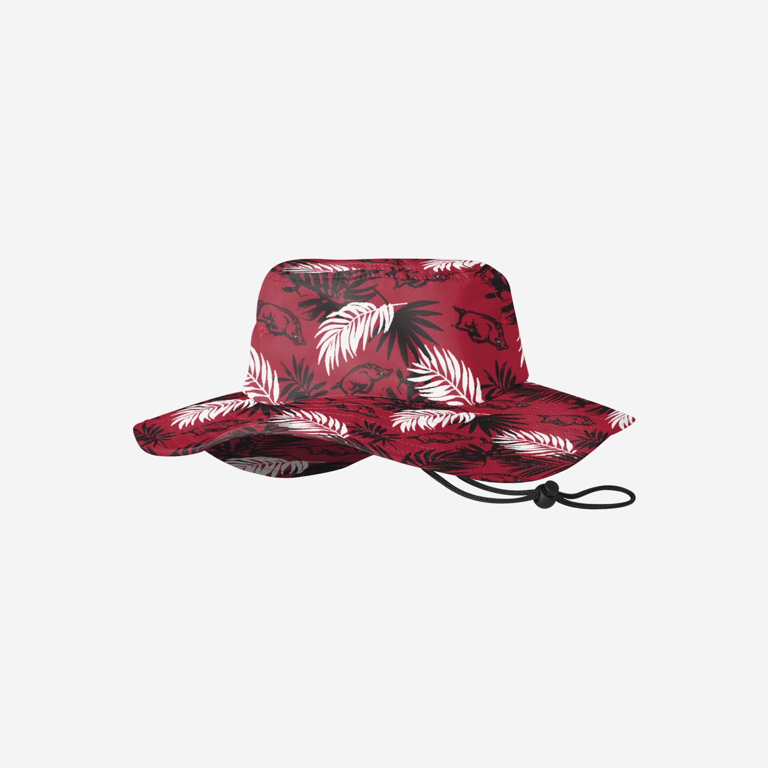 Arkansas Razorbacks Stylish Floral Boonie Hat