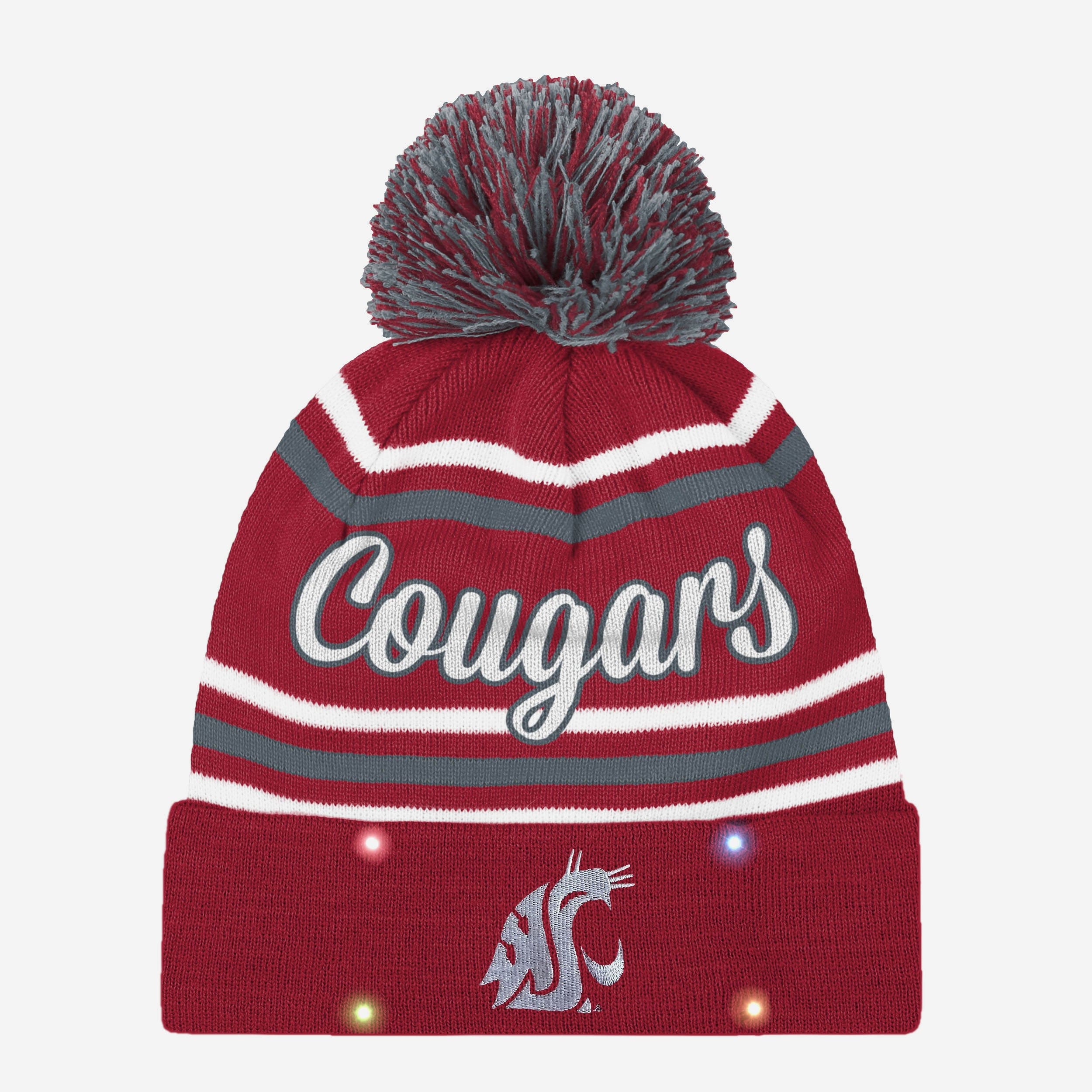 Washington State Cougars Women's Glowing Wordmark Script Beanie