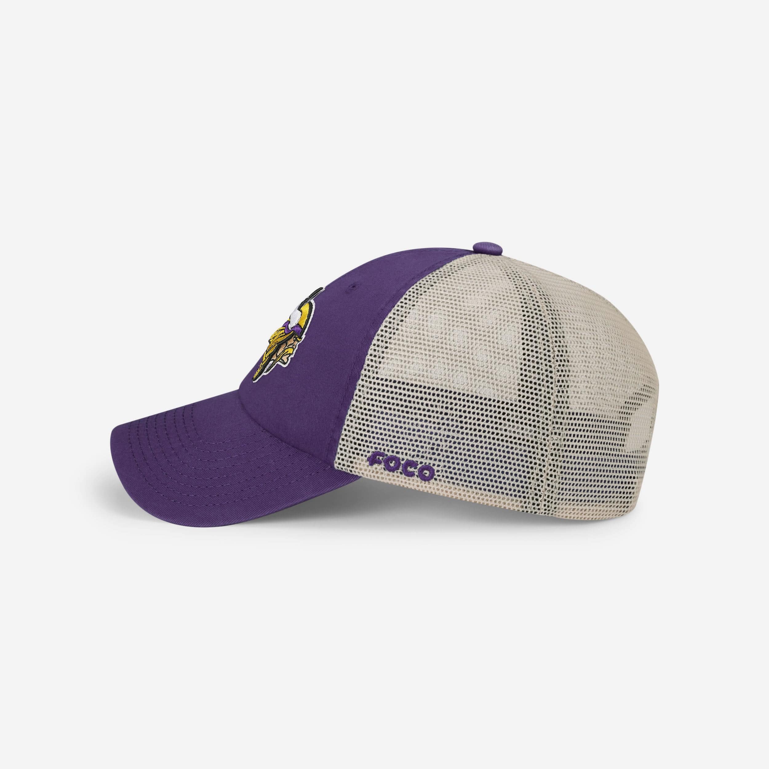 Minnesota Vikings Primary Logo Casual Trucker Cap - The Ultimate Fan Essential