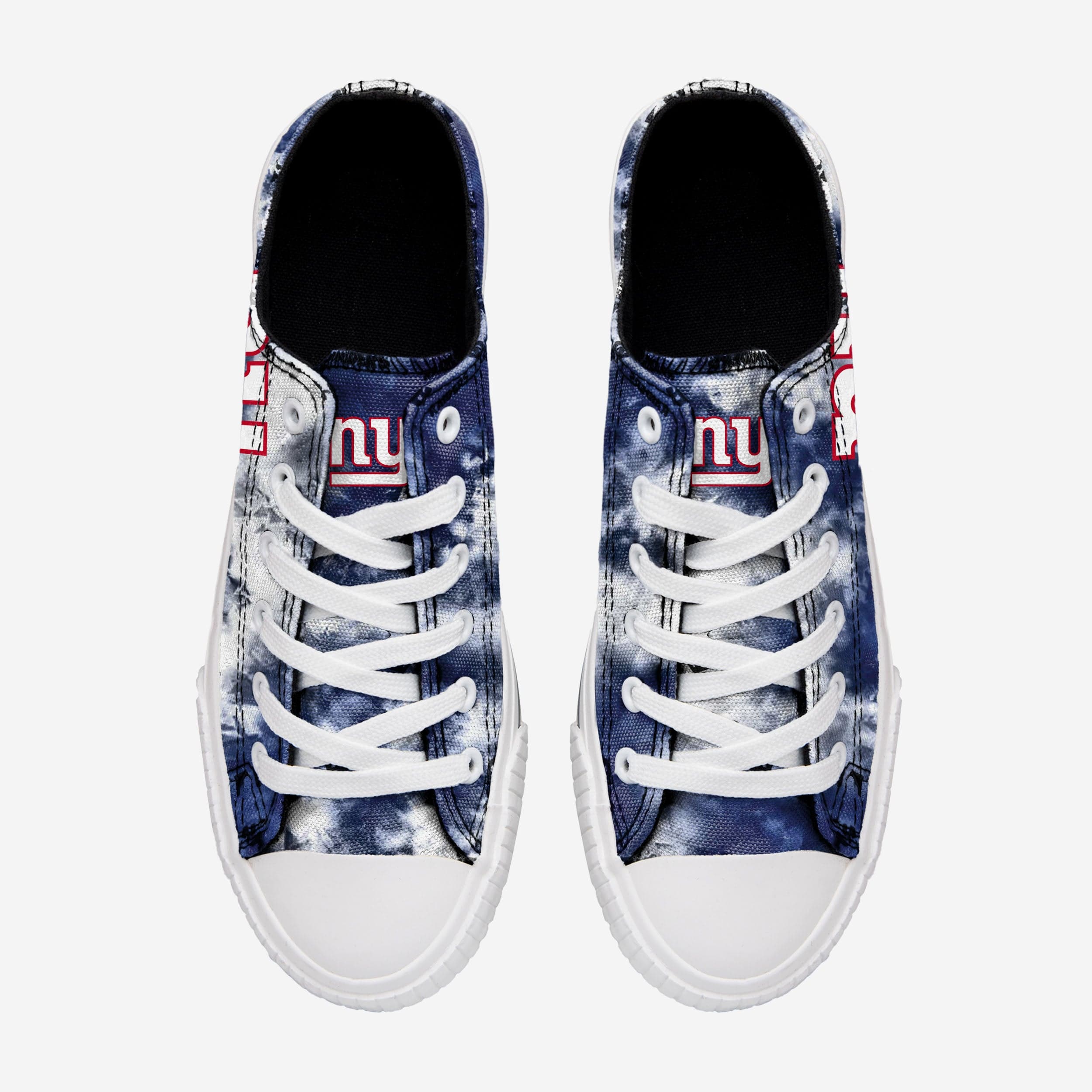 New York Giants Women's Low-Top Tie-Dye Canvas Shoes: A Colorful Fan Essential