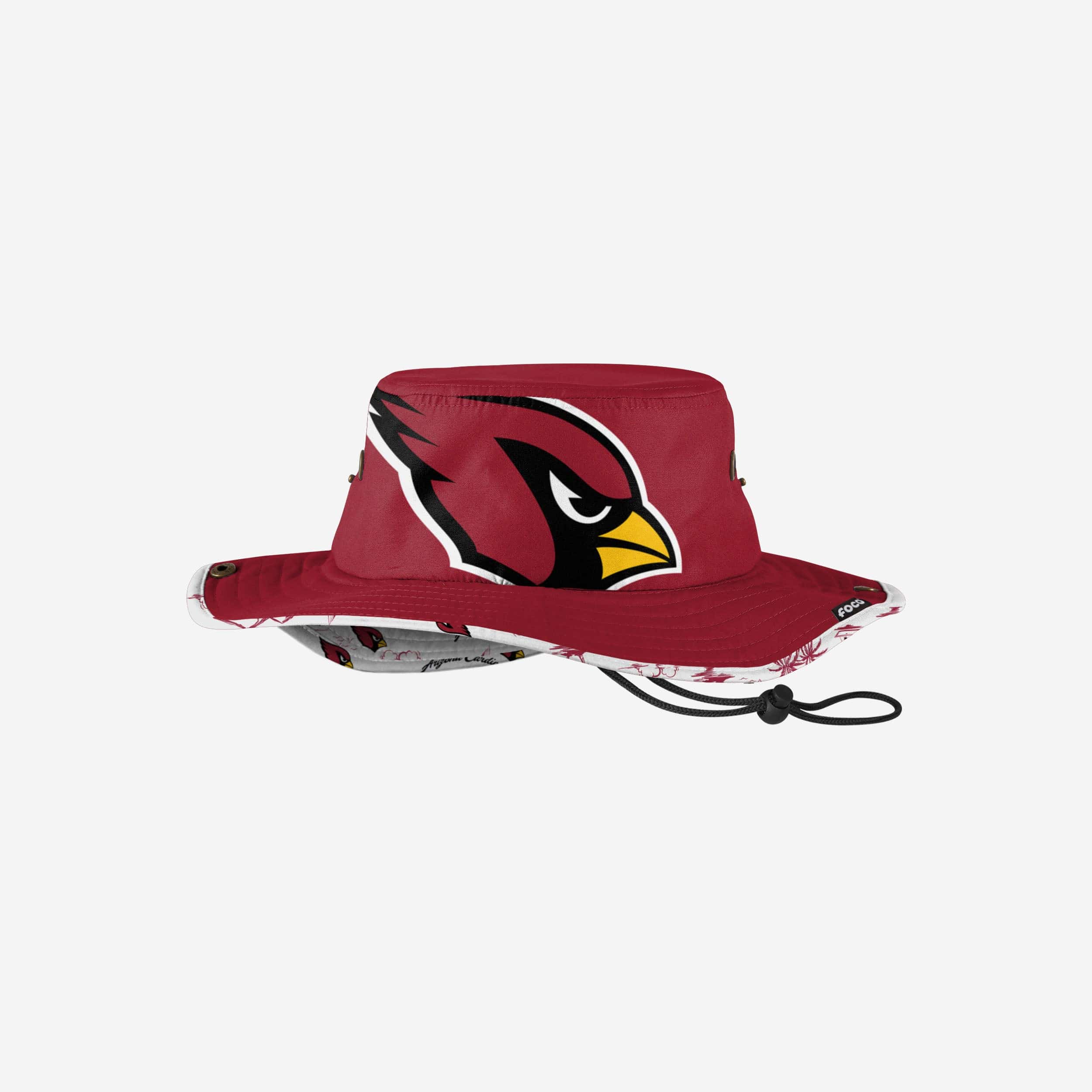Arizona Cardinals Stylish Cropped Big Logo Hybrid Boonie Hat
