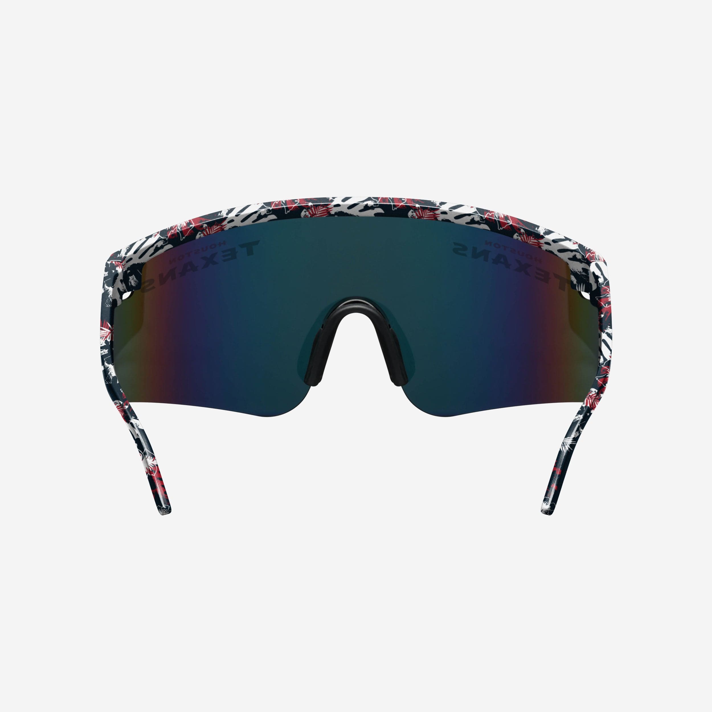 Stylish Houston Texans Floral Large Frame Sunglasses