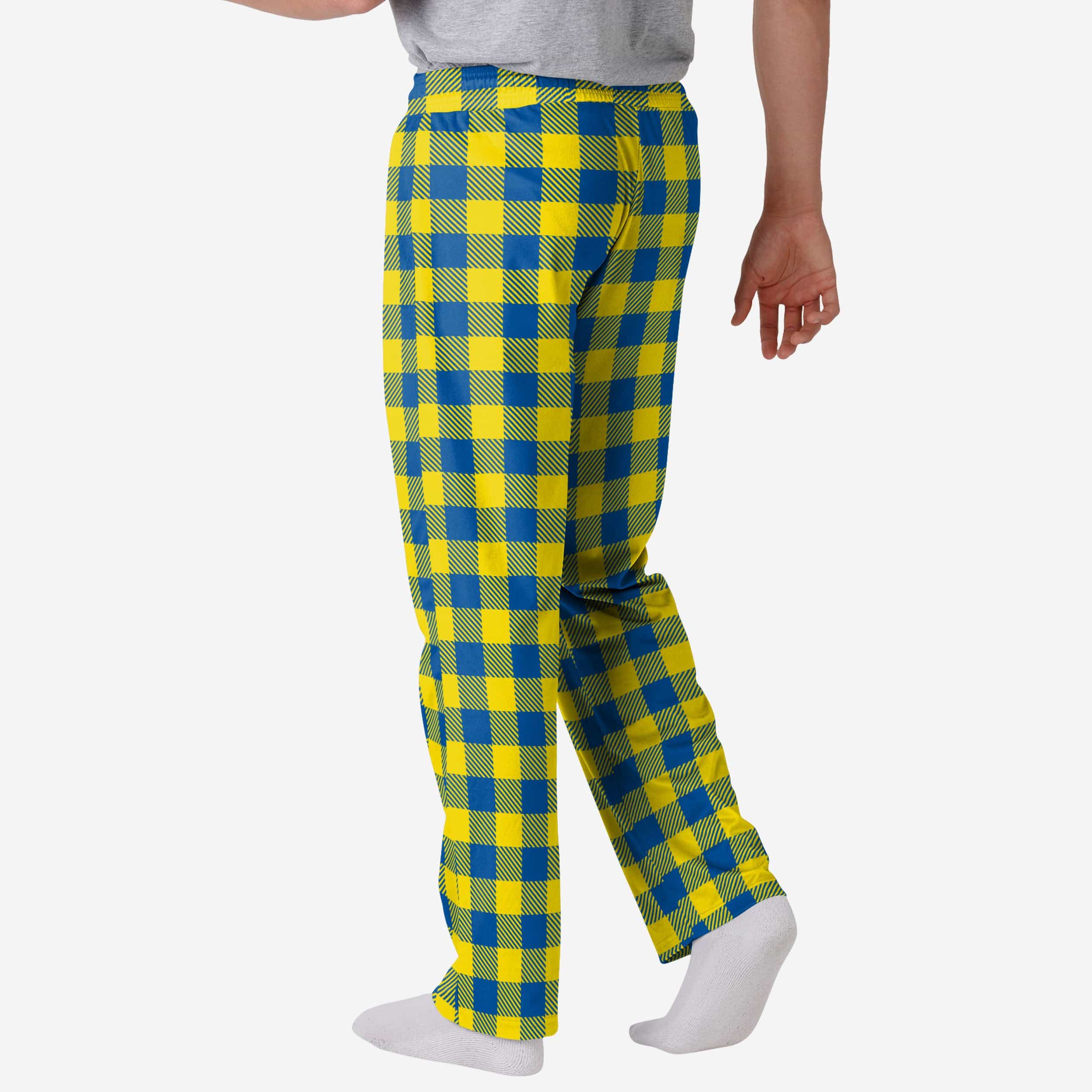 Stunning Los Angeles Rams Buffalo Check Lounge Pants