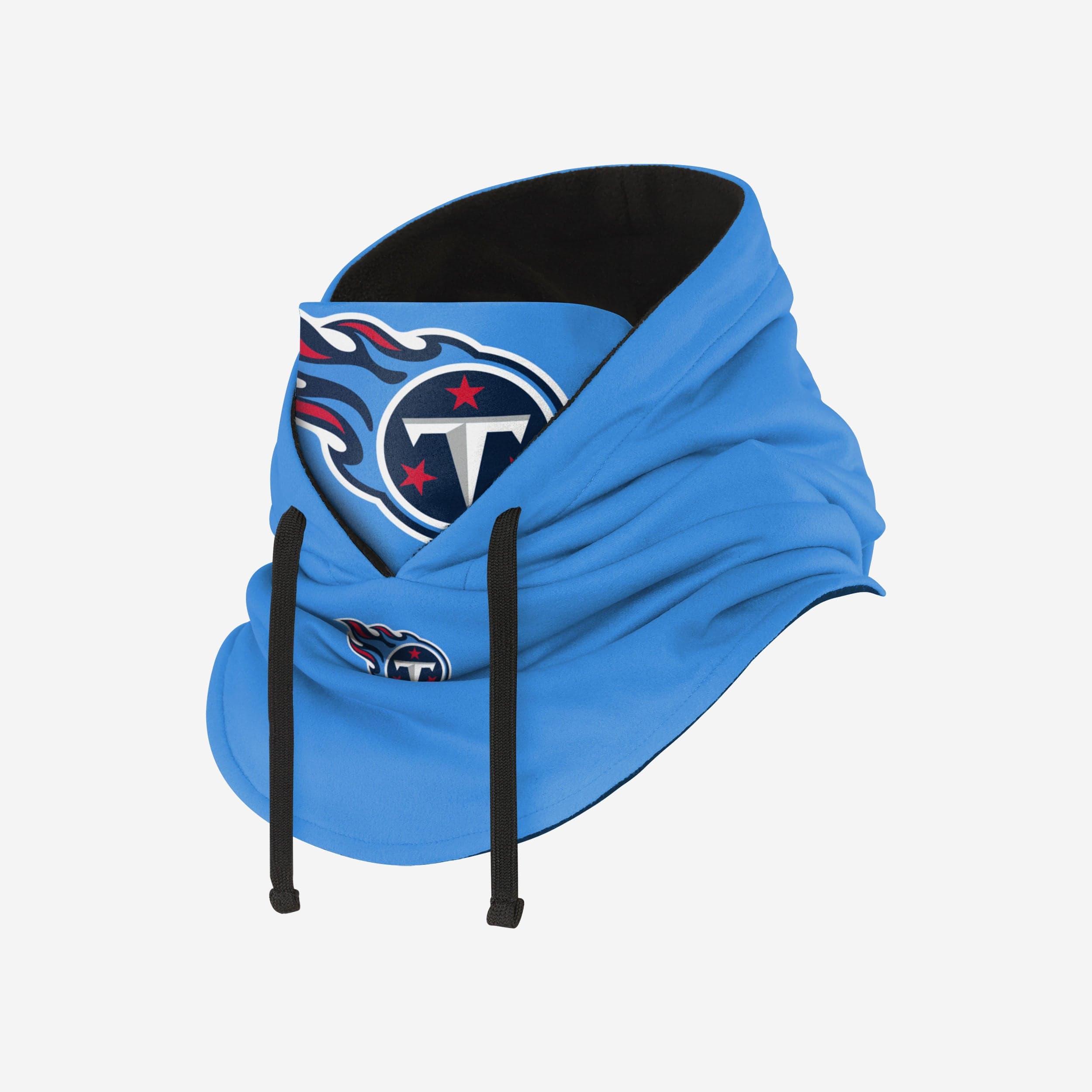 Tennessee Titans Alternate Team Color Drawstring Hooded Gaiter - The Ultimate Fan Essential