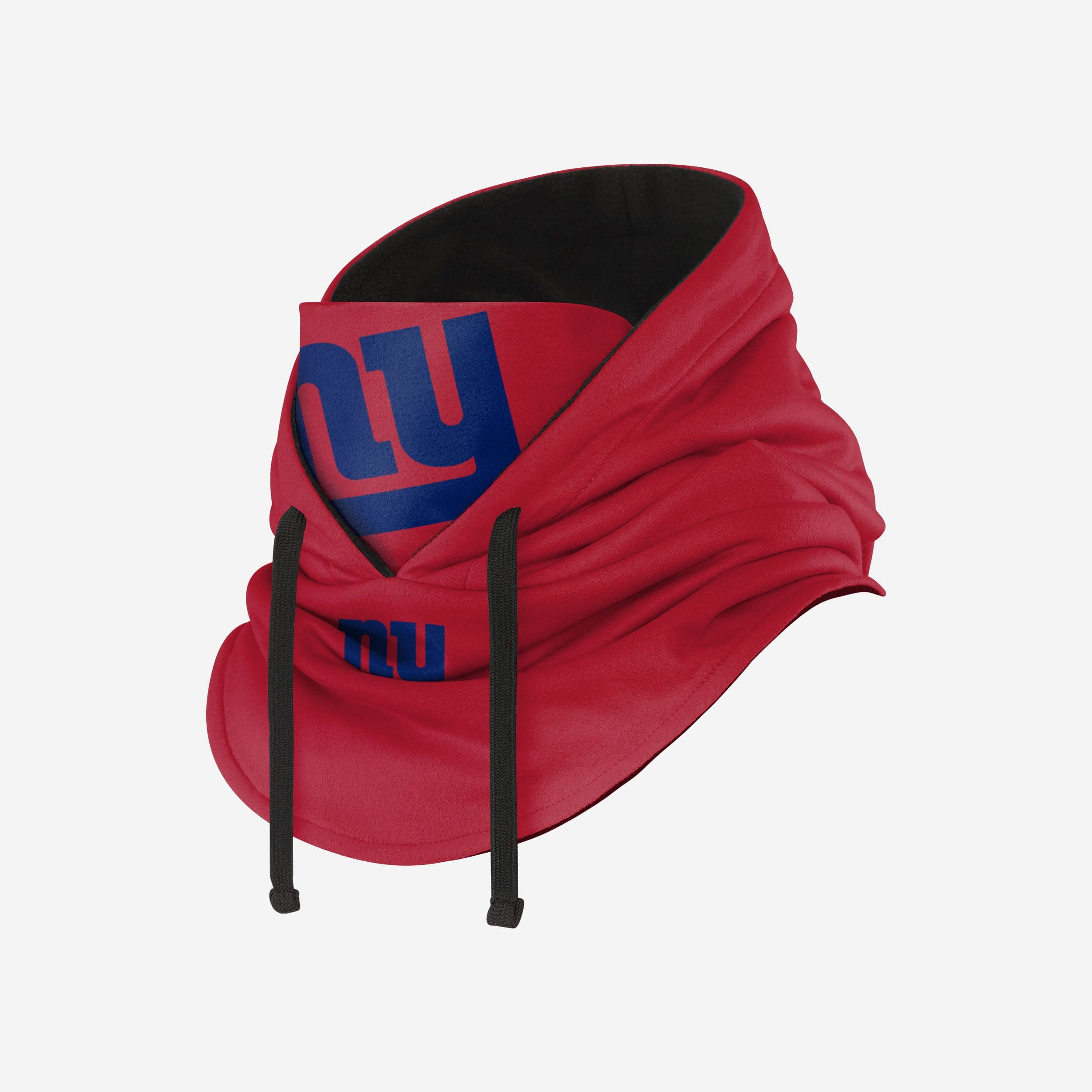 New York Giants Alternate Team Color Drawstring Hooded Gaiter - Show Your Team Spirit!
