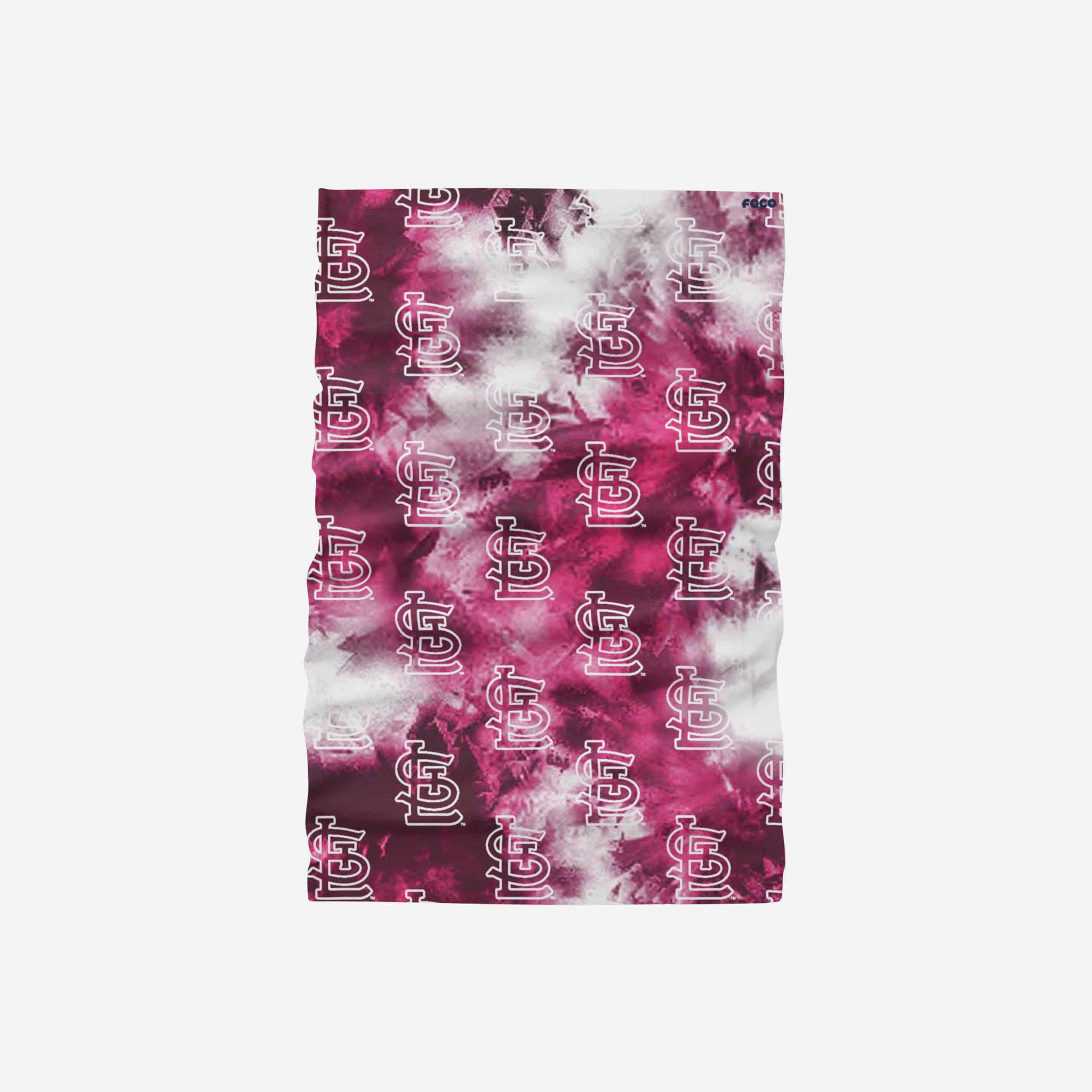 Stunning St Louis Cardinals Pink Tie - Dye Gaiter Scarf: Show Your Team Spirit!