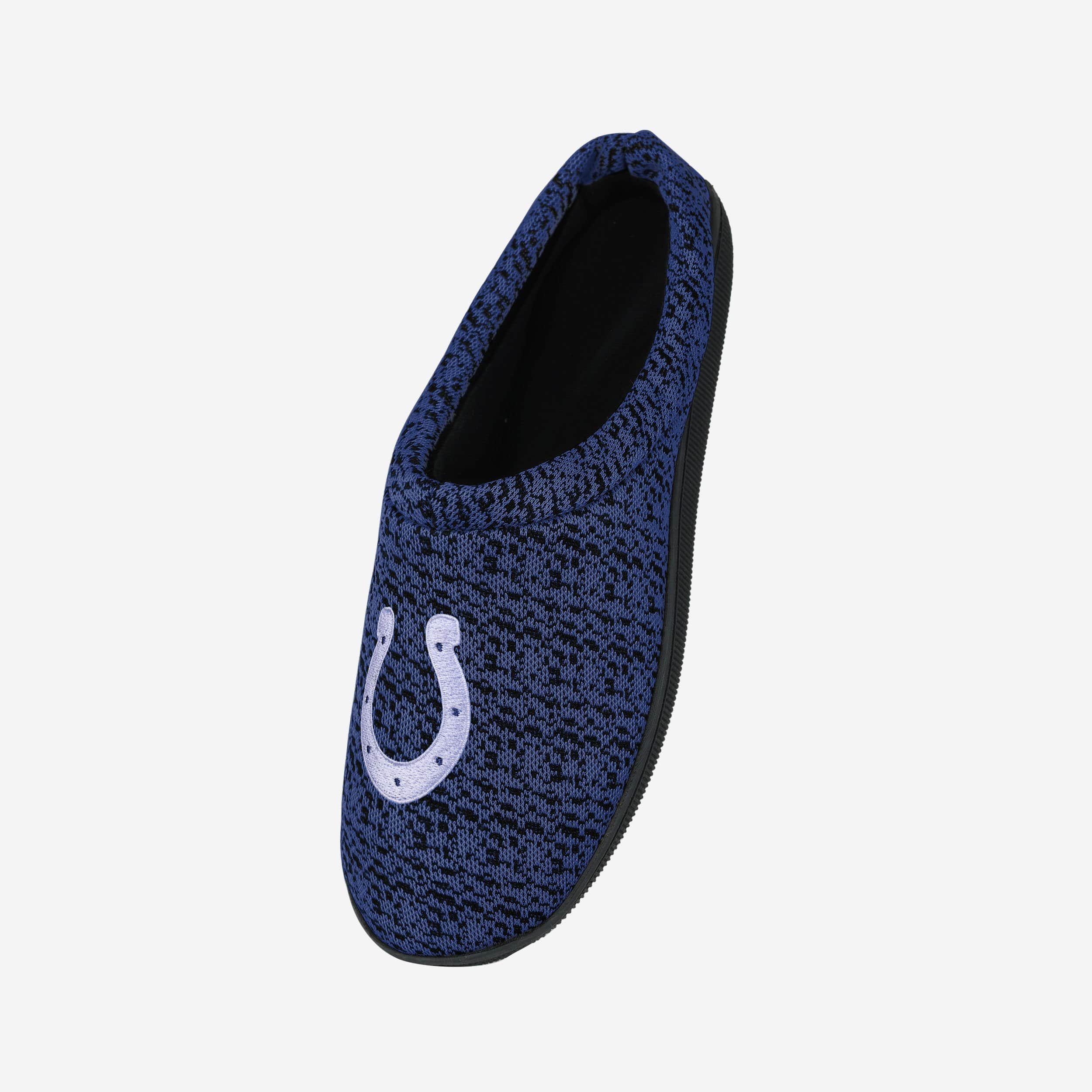 Exciting Indianapolis Colts Poly Knit Cup Sole Slippers